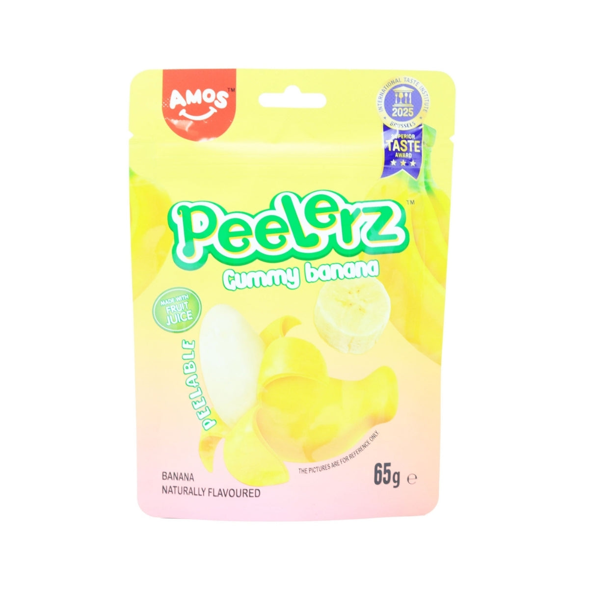 Amos Peelerz Gummy Banana 65g