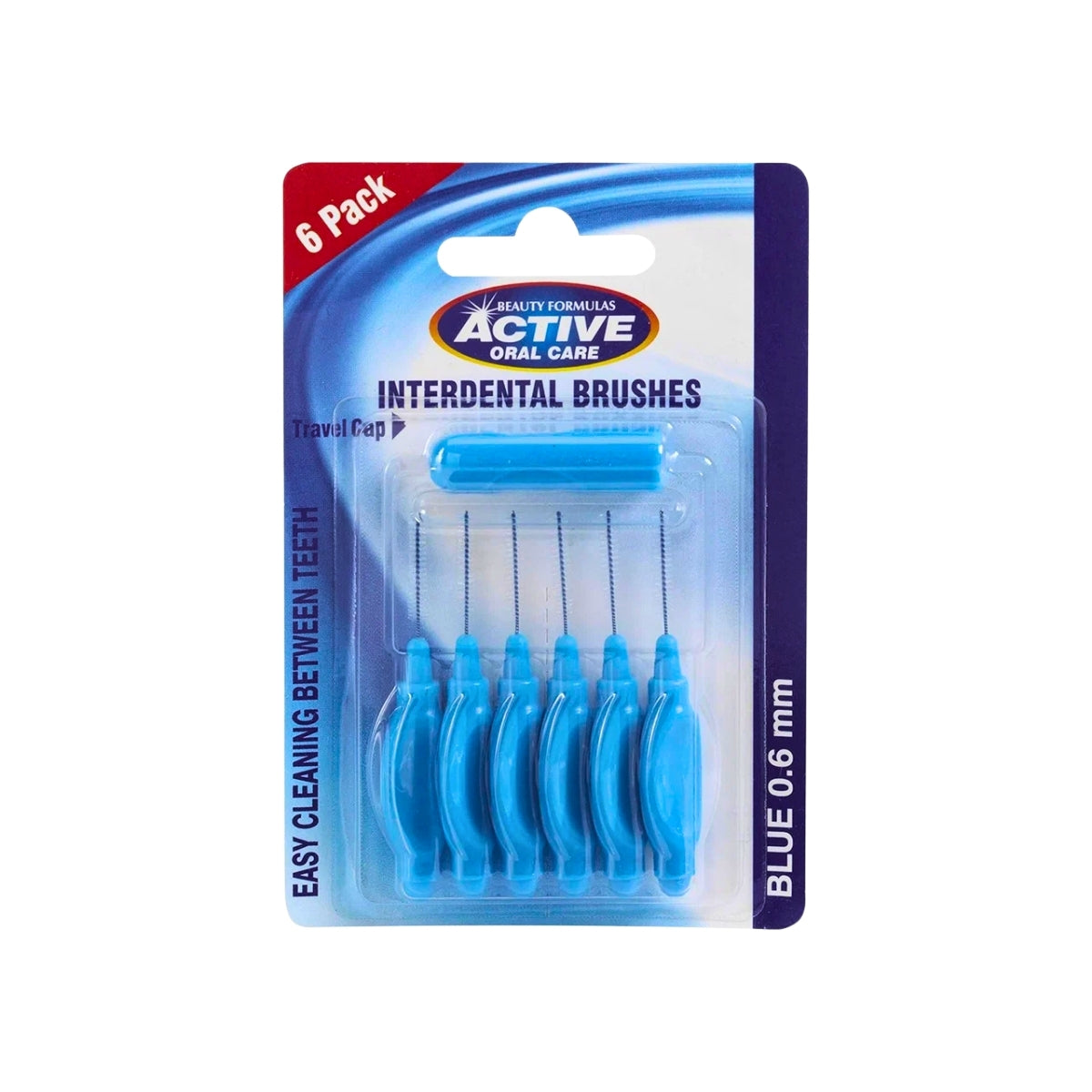 Beauty Formulas Interdental Brushes 0.60mm 6pk