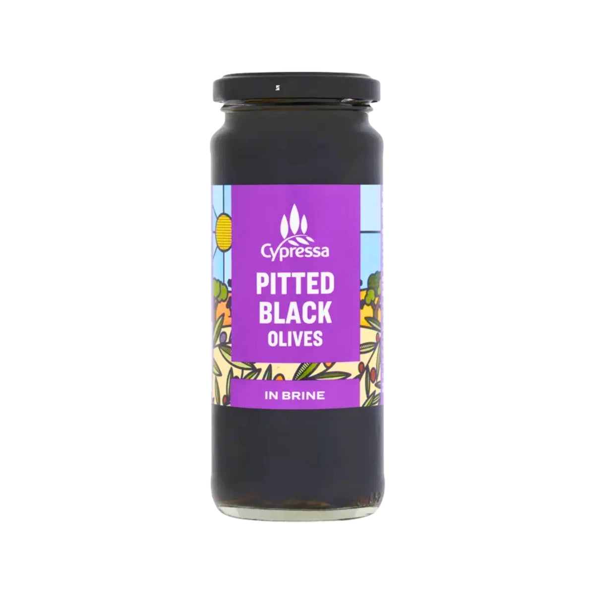 Cypressa Black Olives in Brine 340g