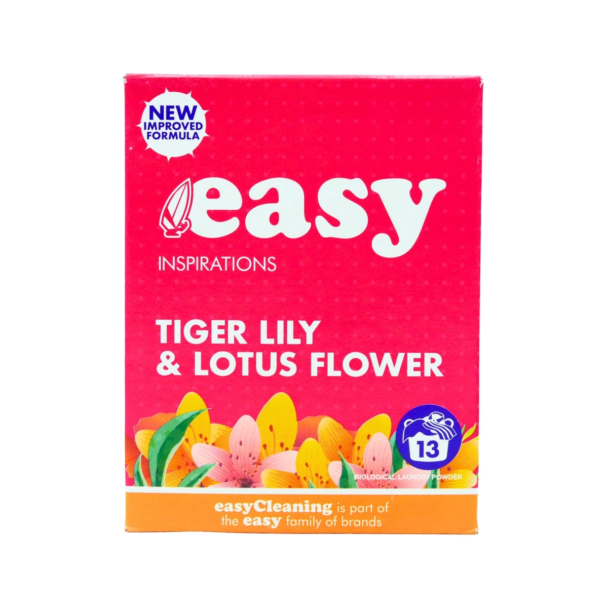 Easy Washing Powder 13 Wash Bio Tiger Lily & Lotus (884g)