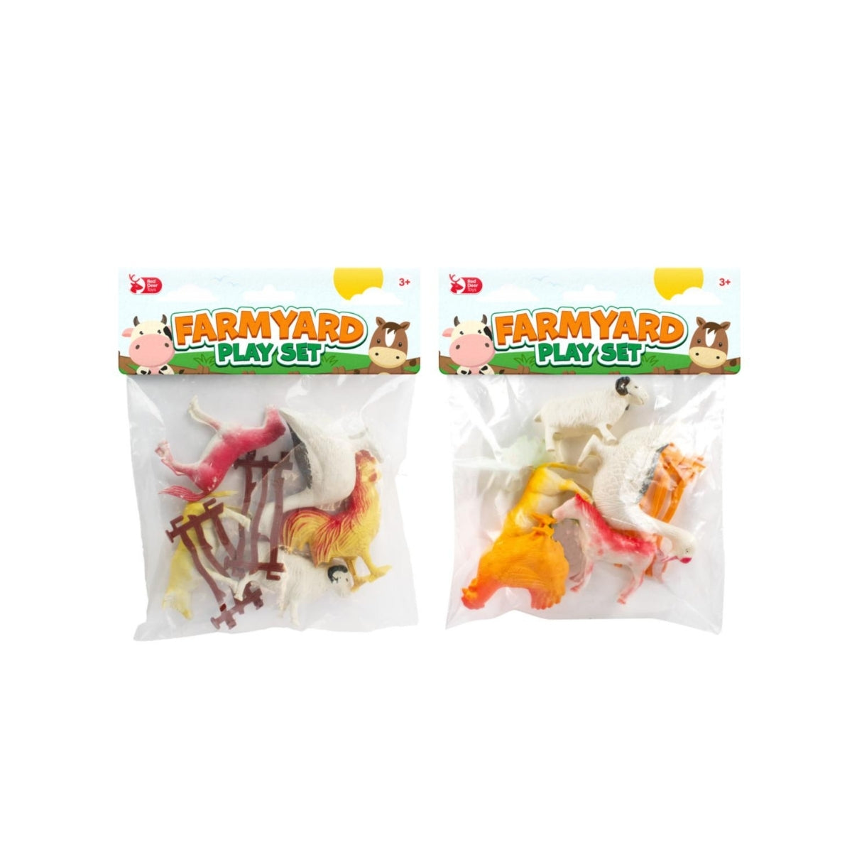 Farm Yard Animal Set 7pc