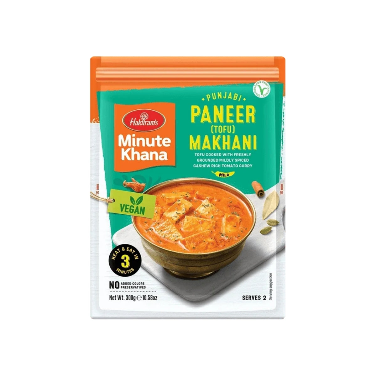 Haldiram's Paneer Makhani 300g (Vegan/Tofu)