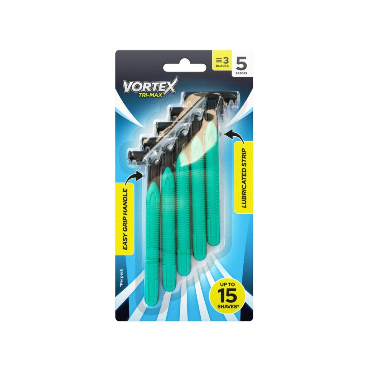 Mens Triple Blade Disposable Razors 5pk