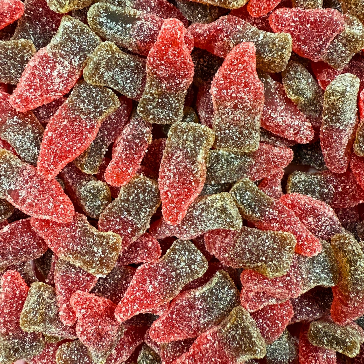 Mini Sour Cherry Cola Bottles