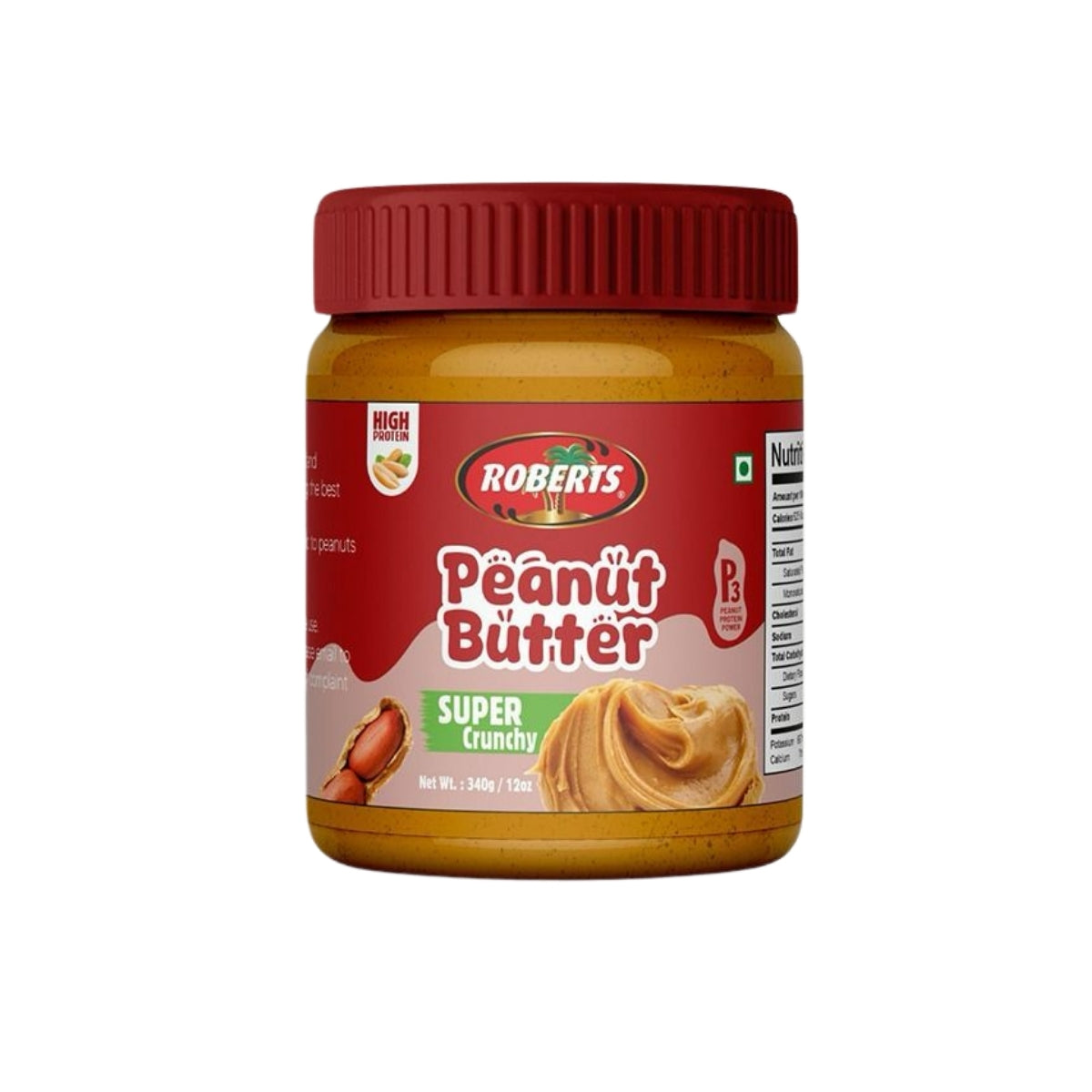 Peanut Butter - Crunchy (340g)