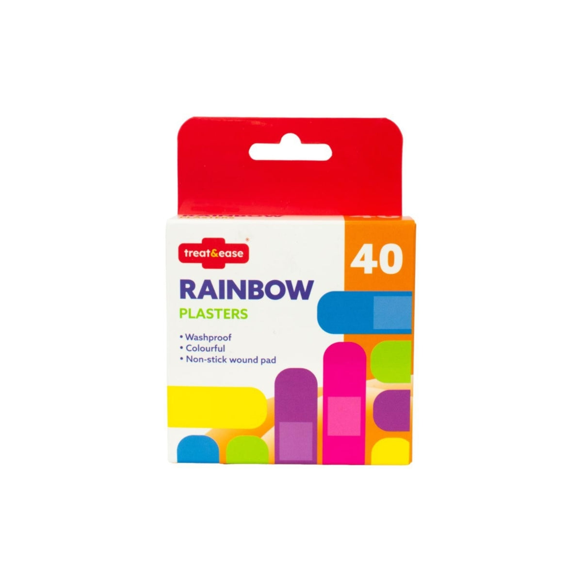 Rainbow Plasters 40pk