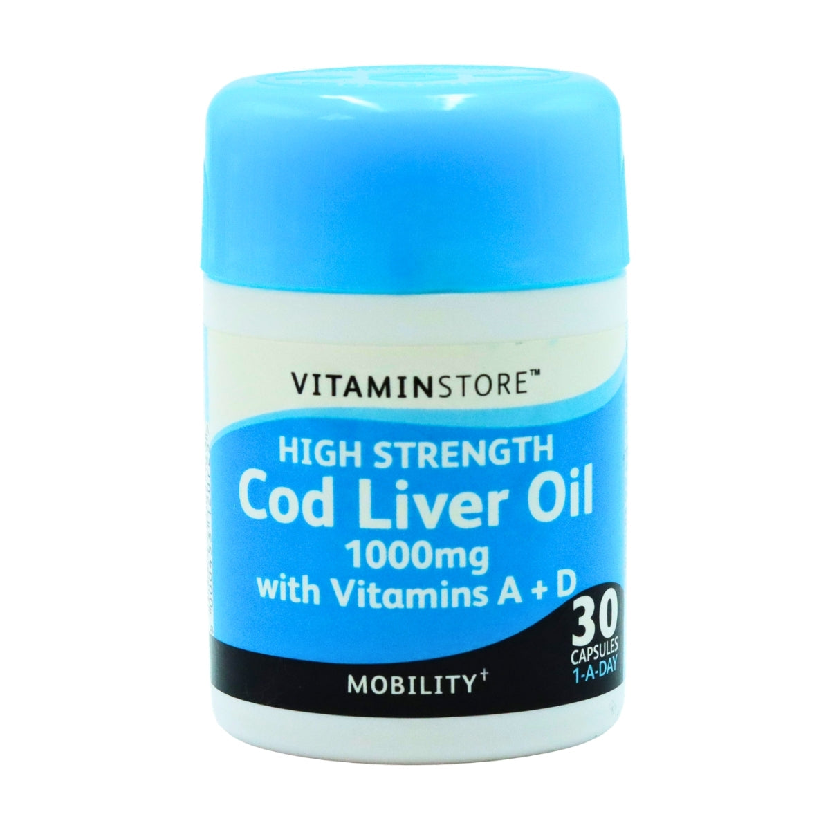 Vitamin Store High Strength Cod Liver Oil (30 Capsules)
