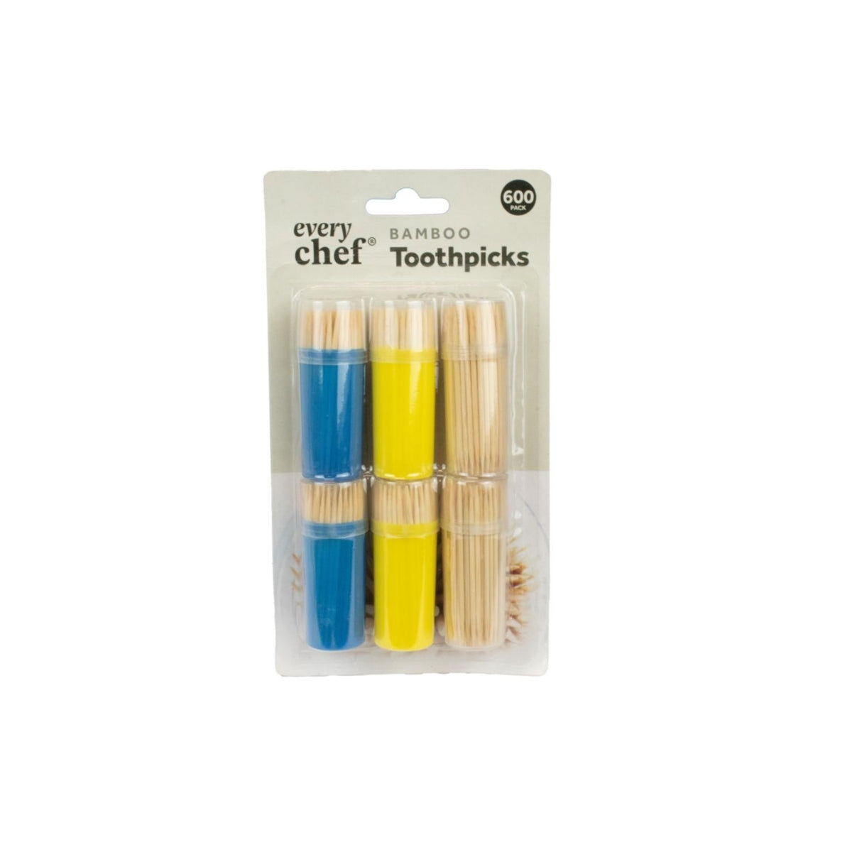 Wooden Toothpicks (6 x 100pk)
