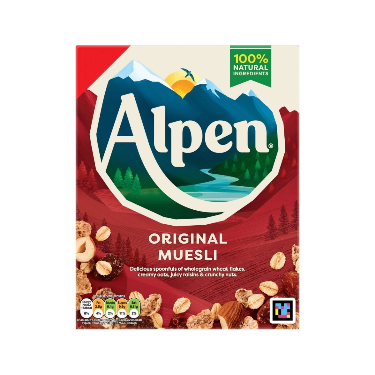 Alpen Original Muesli Breakfast Cereal 550g