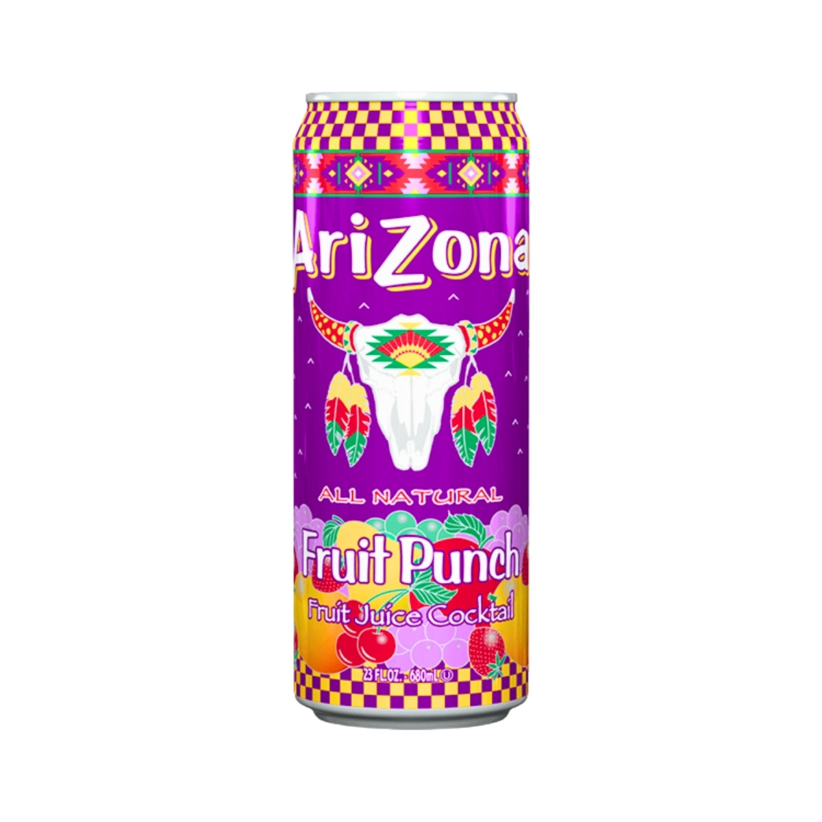 AriZona Fruit Punch Fruit Juice Cocktail 4 x 650ml