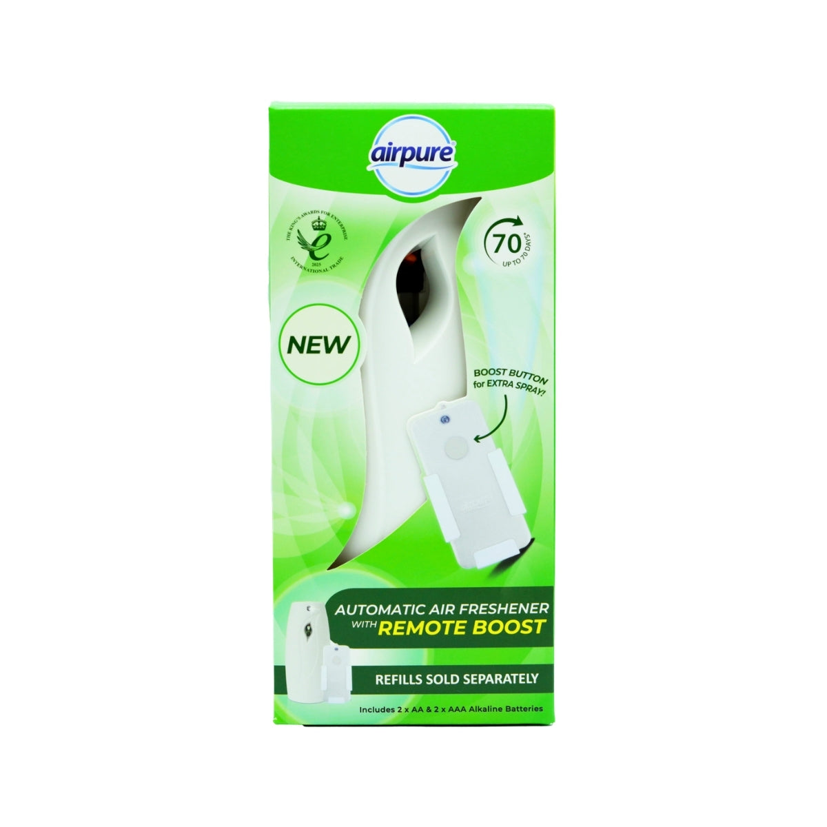 Automatic Air Freshenner With Remote Boost