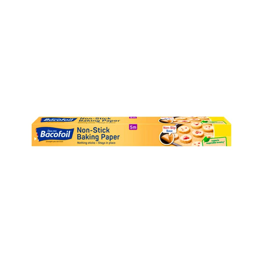 Bacofoil Non-Stick Baking Paper with Non-Slip base 380mm x 5m