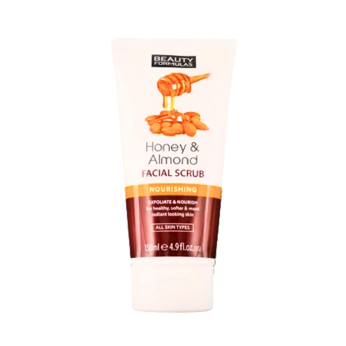 Beauty Formulas Facial Scrub Honey & Almond 150ml