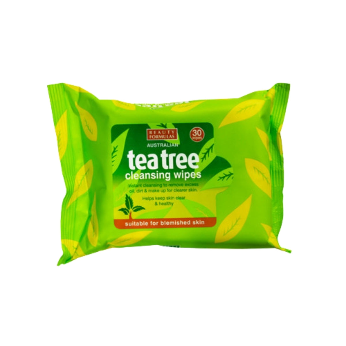 Beauty Formulas Wipes Bio Tea Tree Cleansing