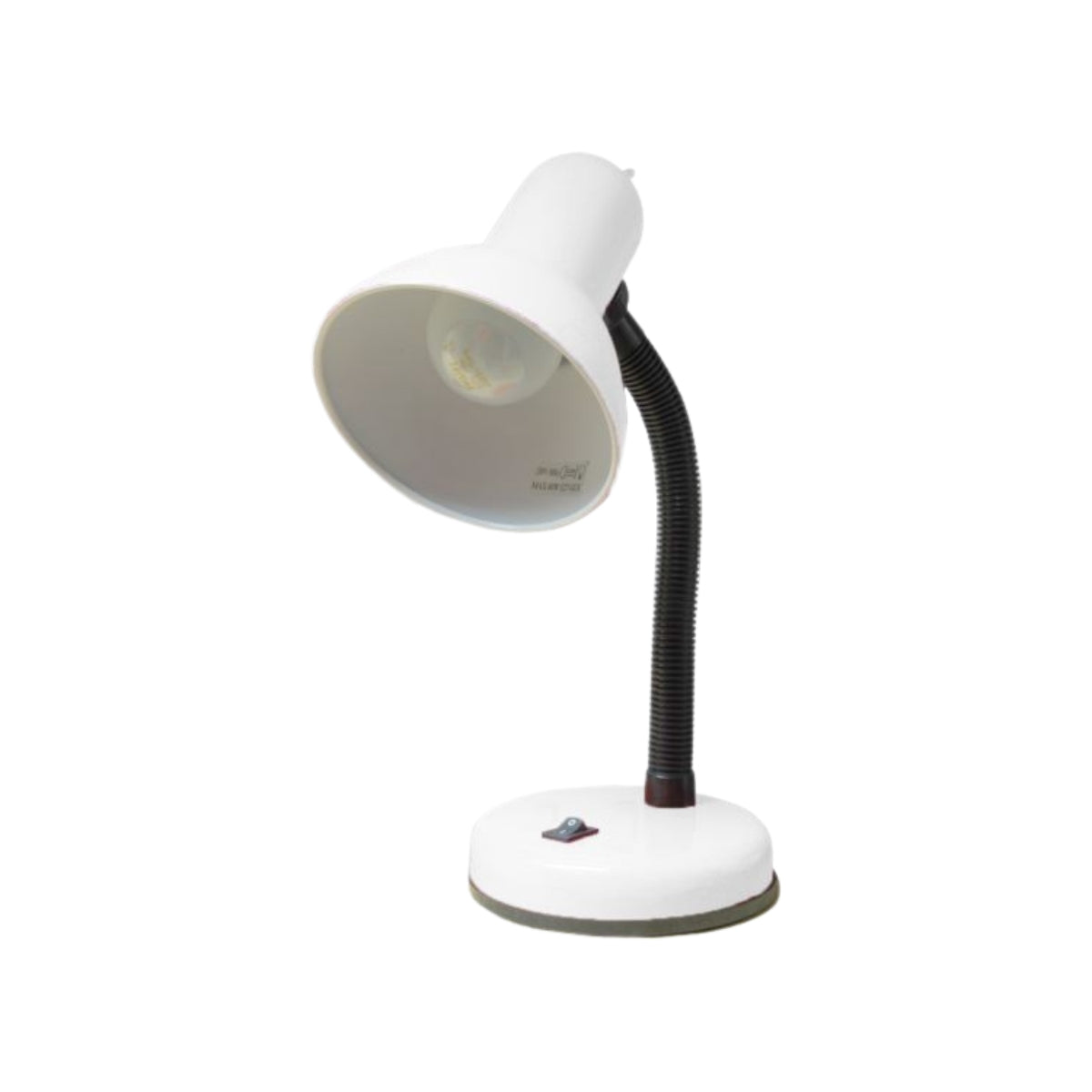Bendy Arm Desk Lamp White