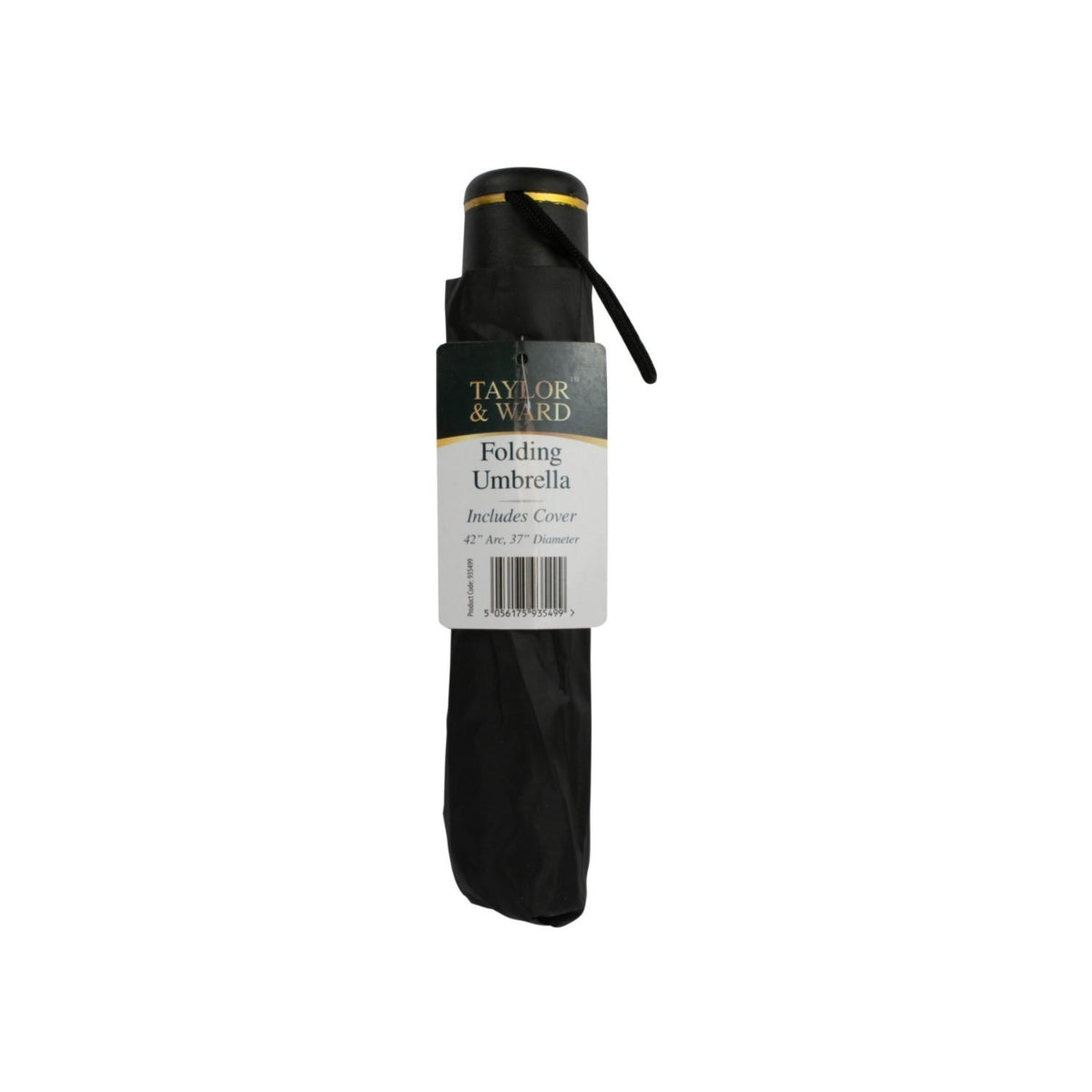 Black Folding Umbrella