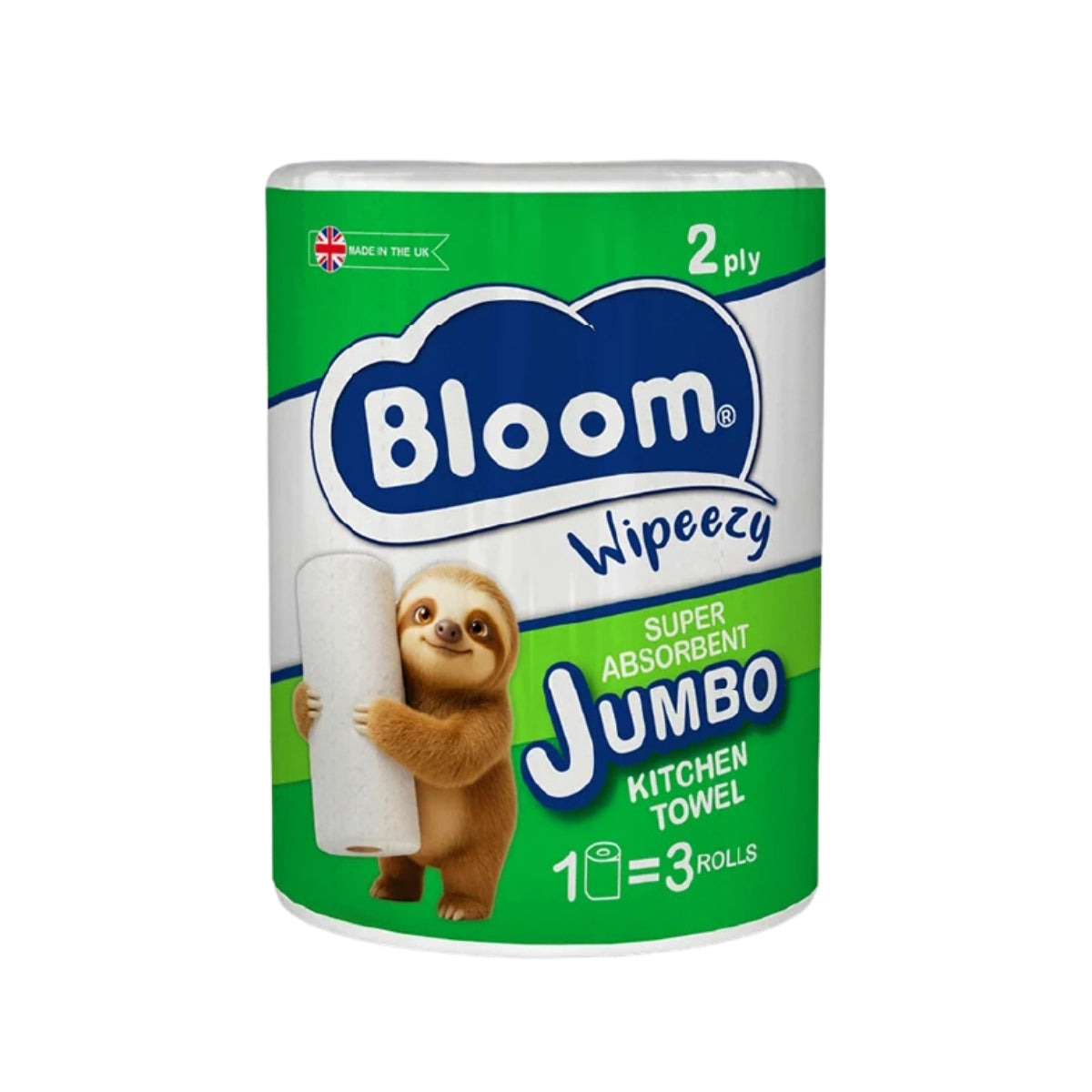 Bloom Kitchen Towel Jumbo Roll 2 Ply
