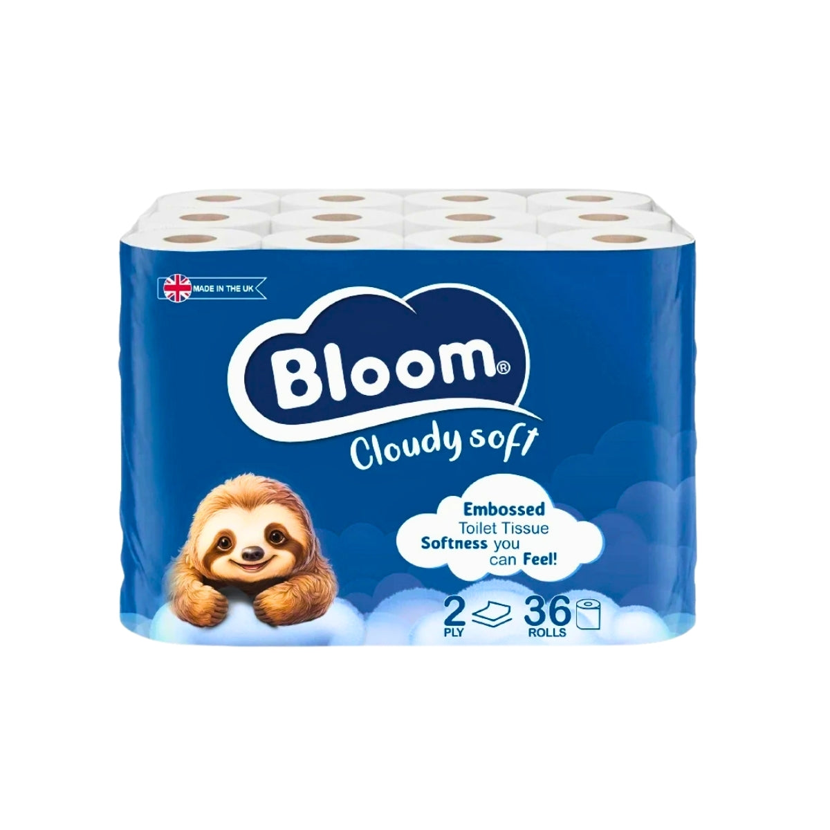 Bloom Toilet Tissues 2 Ply 36 Rolls