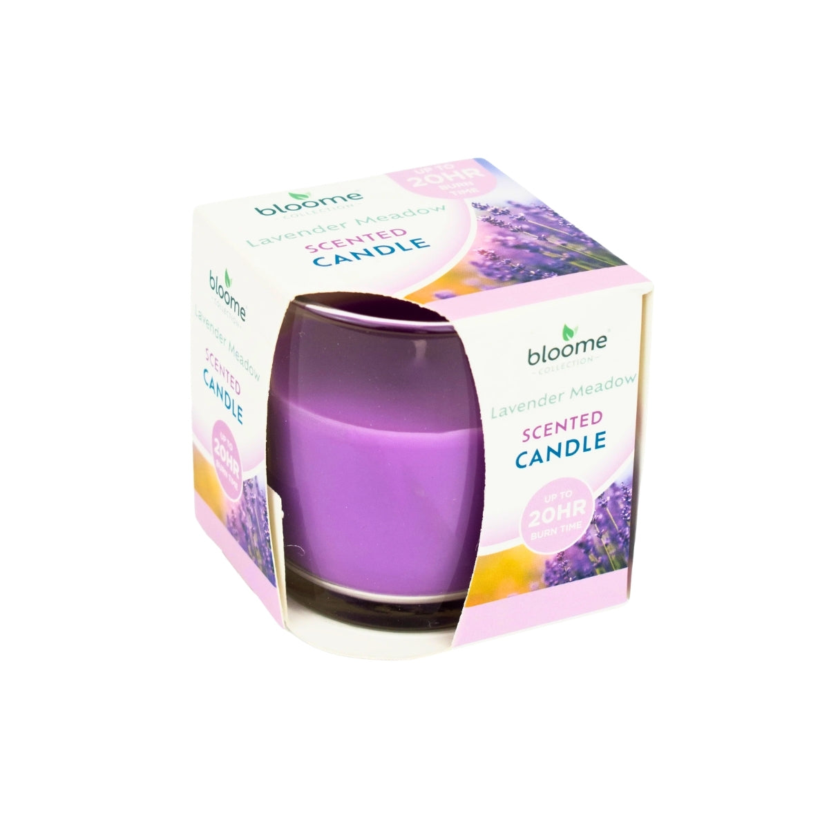 Bloome Parfums Glass Jar Candle Lavender Spa