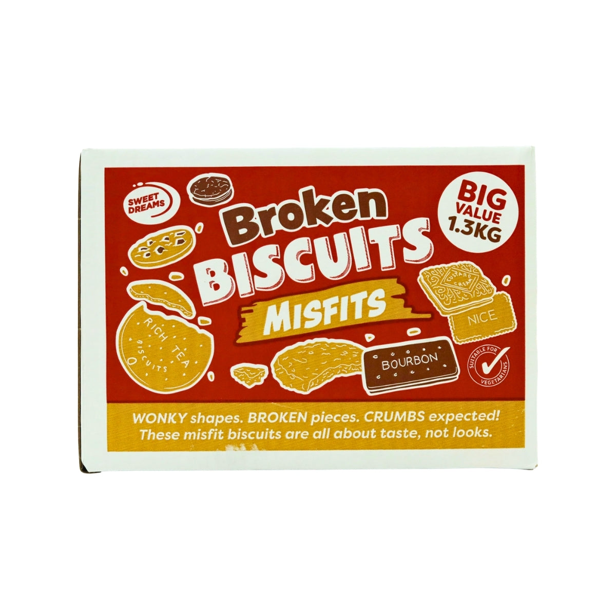 Broken Biscuits Misfits Box (1.3kg)