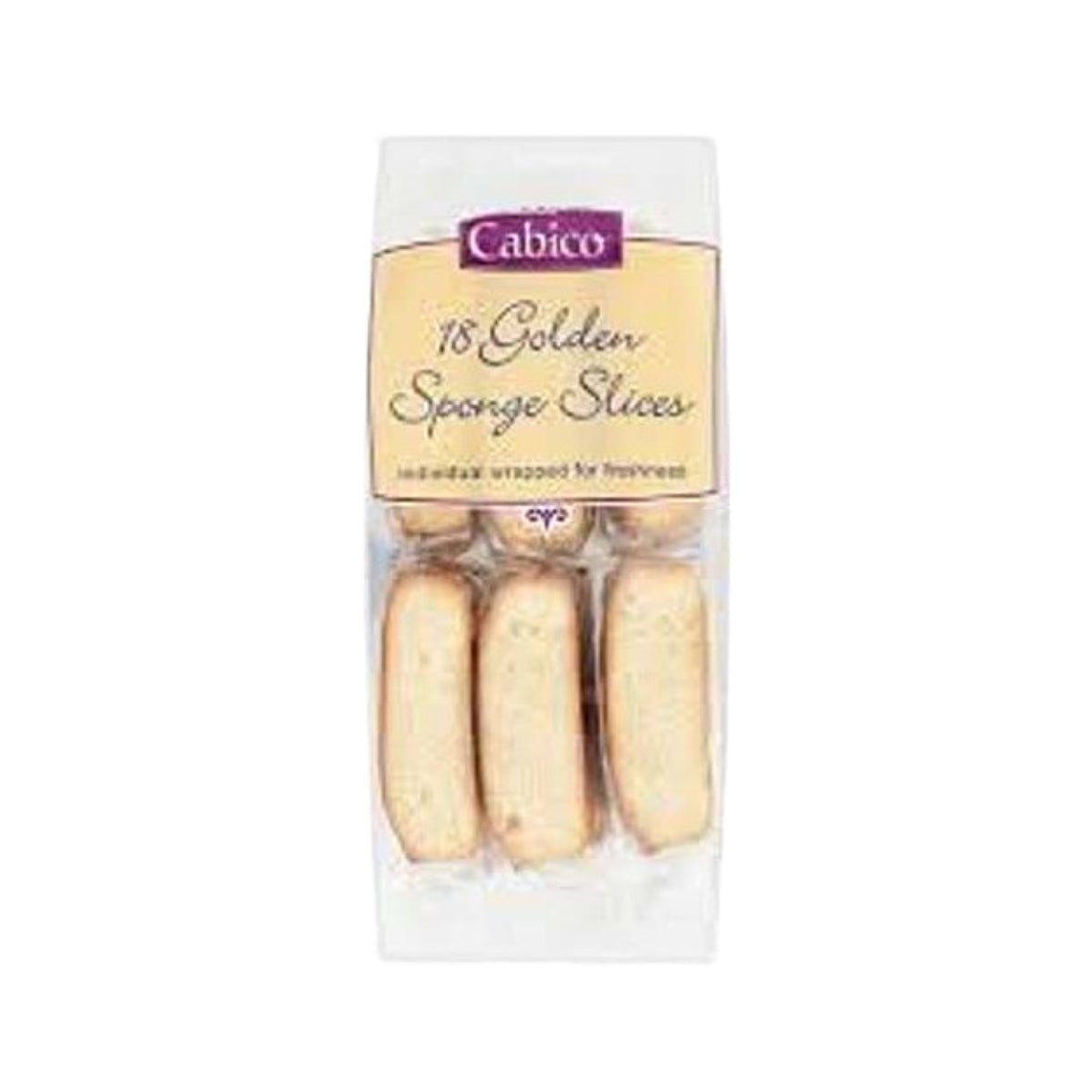 Cabico 18 Golden Sponge Slices (370g)