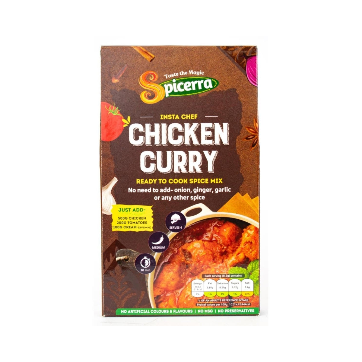 Chicken Curry Ready to Cook Spices - 35g
