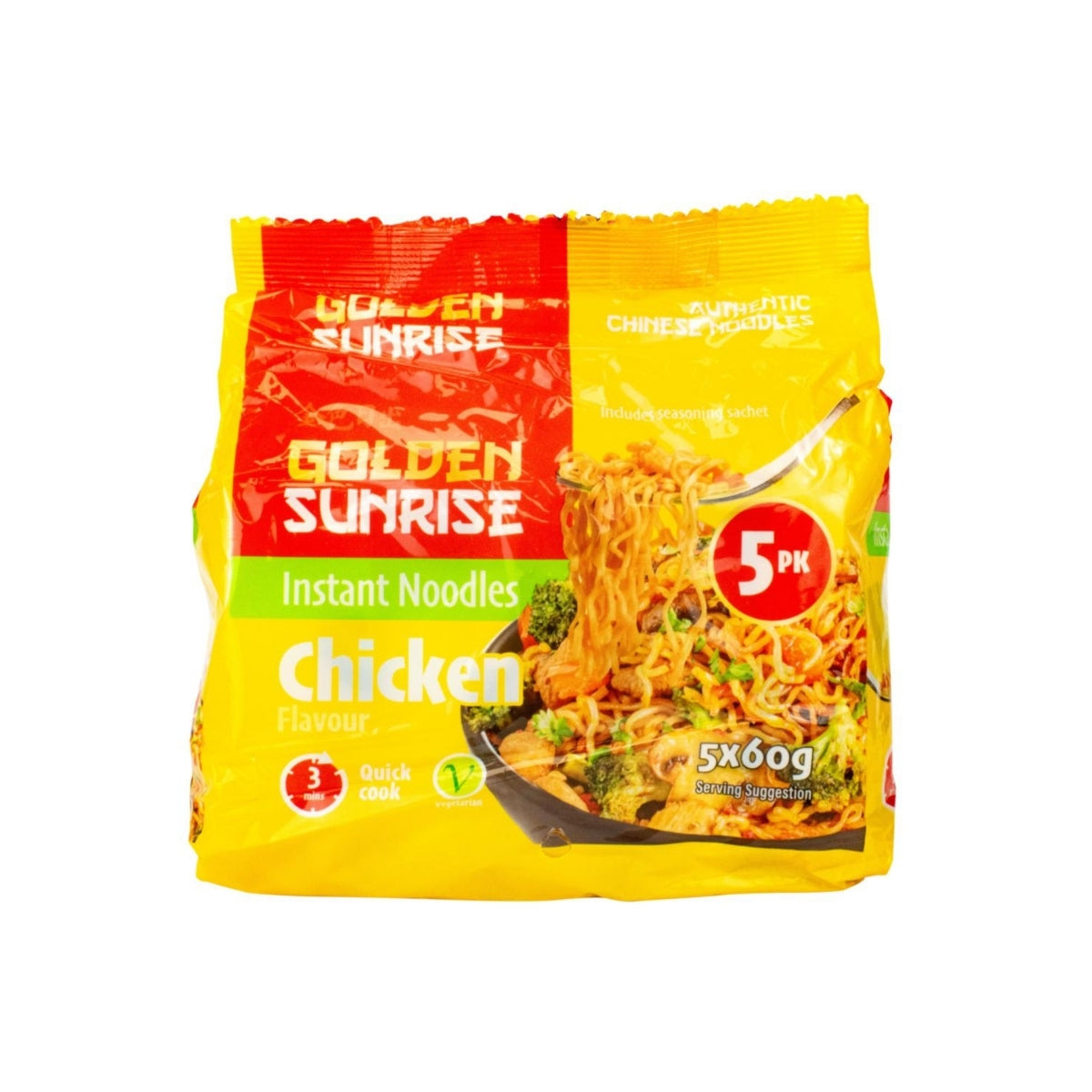 Chicken Flavour Instant Noodles 5pk x 60g