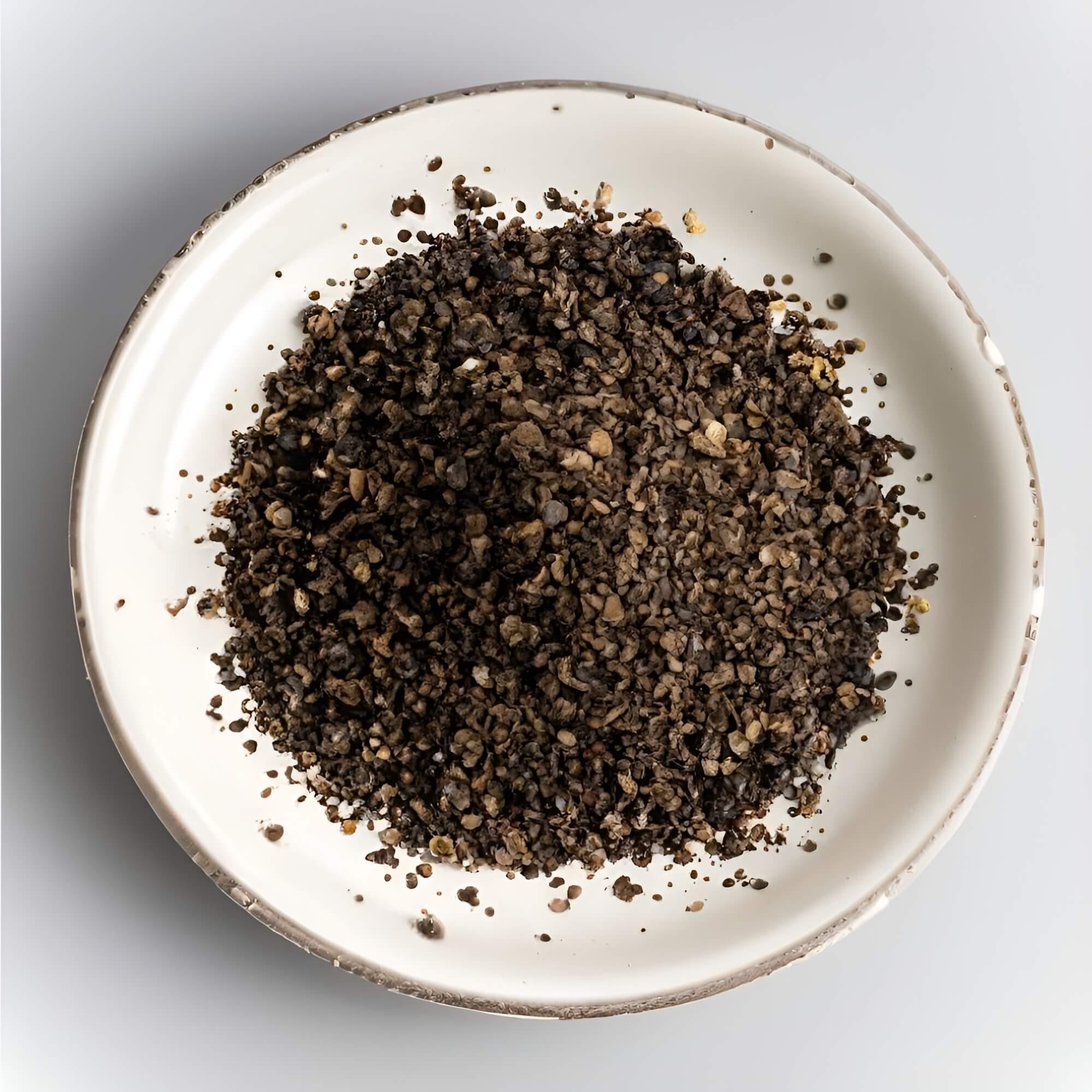 Coarse ground deals black pepper