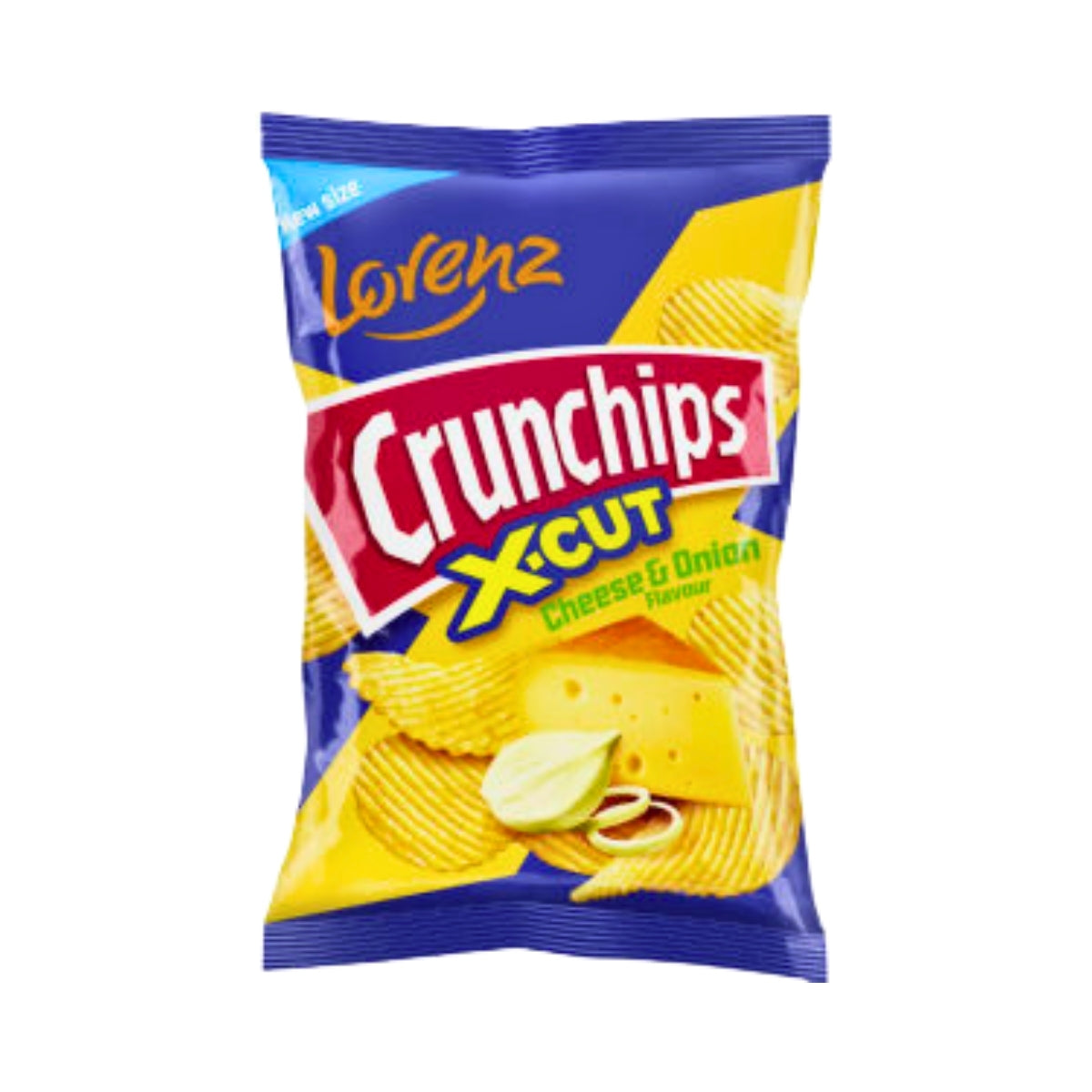 Crunchips X-Cut Cheese & Onion (130g)
