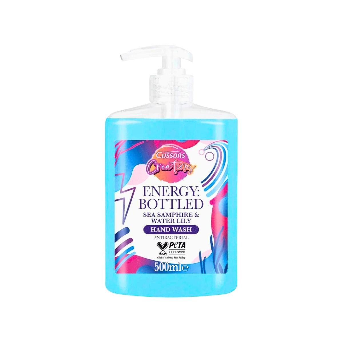Cussons Creations Antibacterial Hand Wash Sea Samphire 500ml