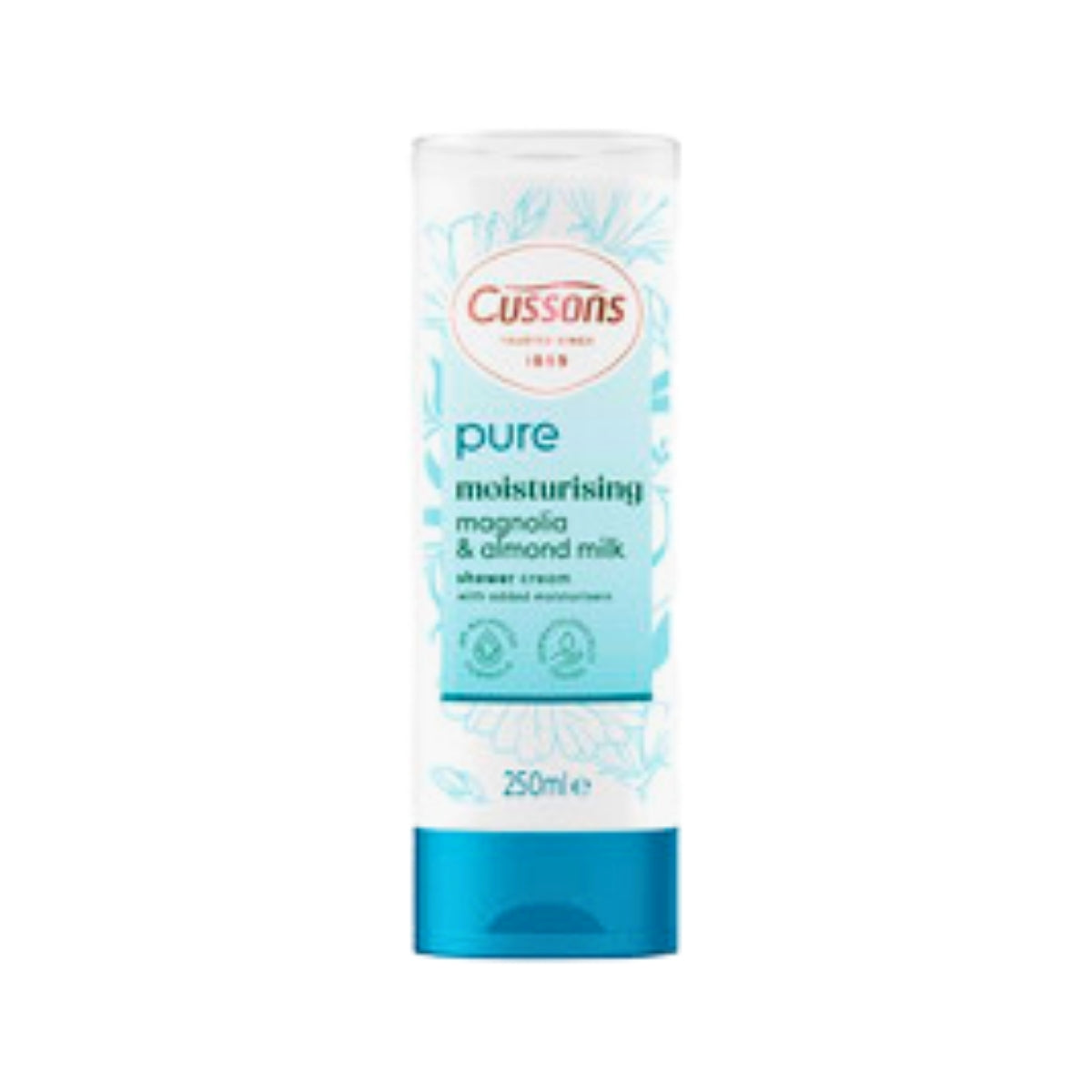 Cussons Shower Cream Pure Magnolia And Almond Milk (250ml)
