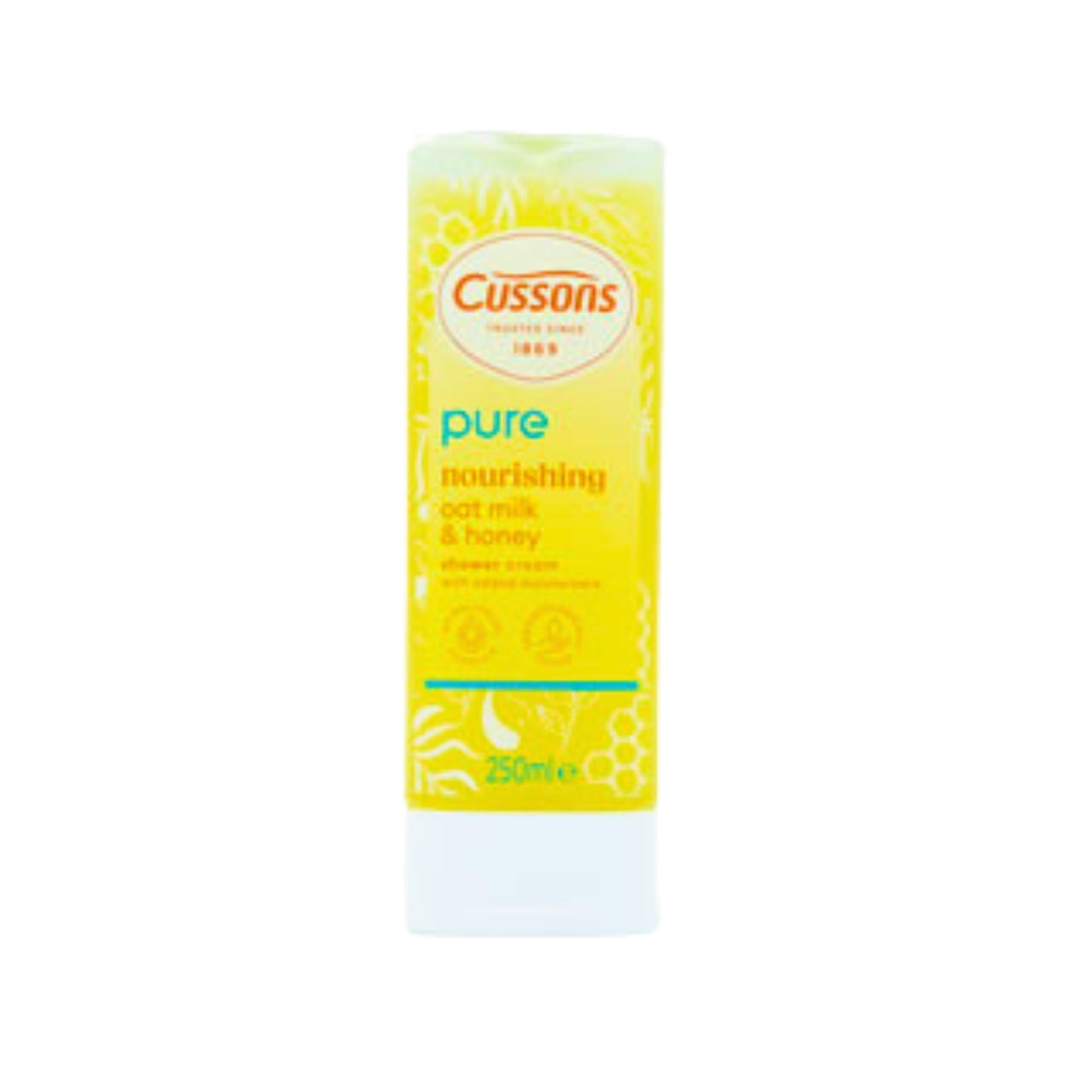 Cussons Shower Cream Pure Oat Milk And Honey (250ml)