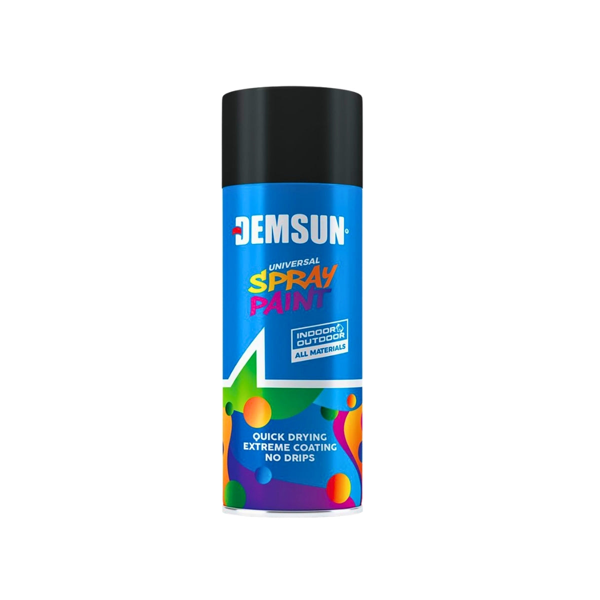 Demsun Spray Paint 400ml Black Gloss
