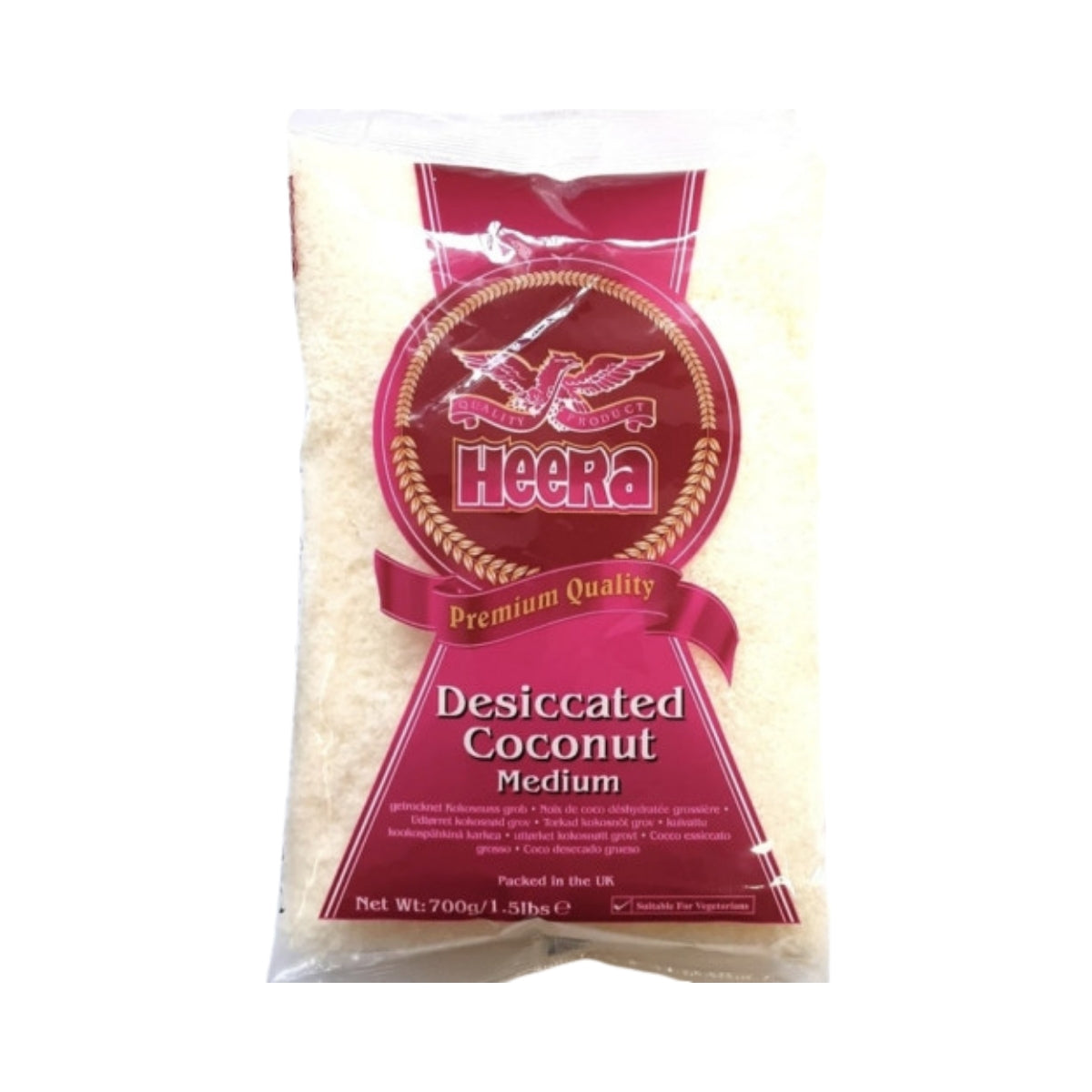 Dessicated Coconut Medium Heera 700g