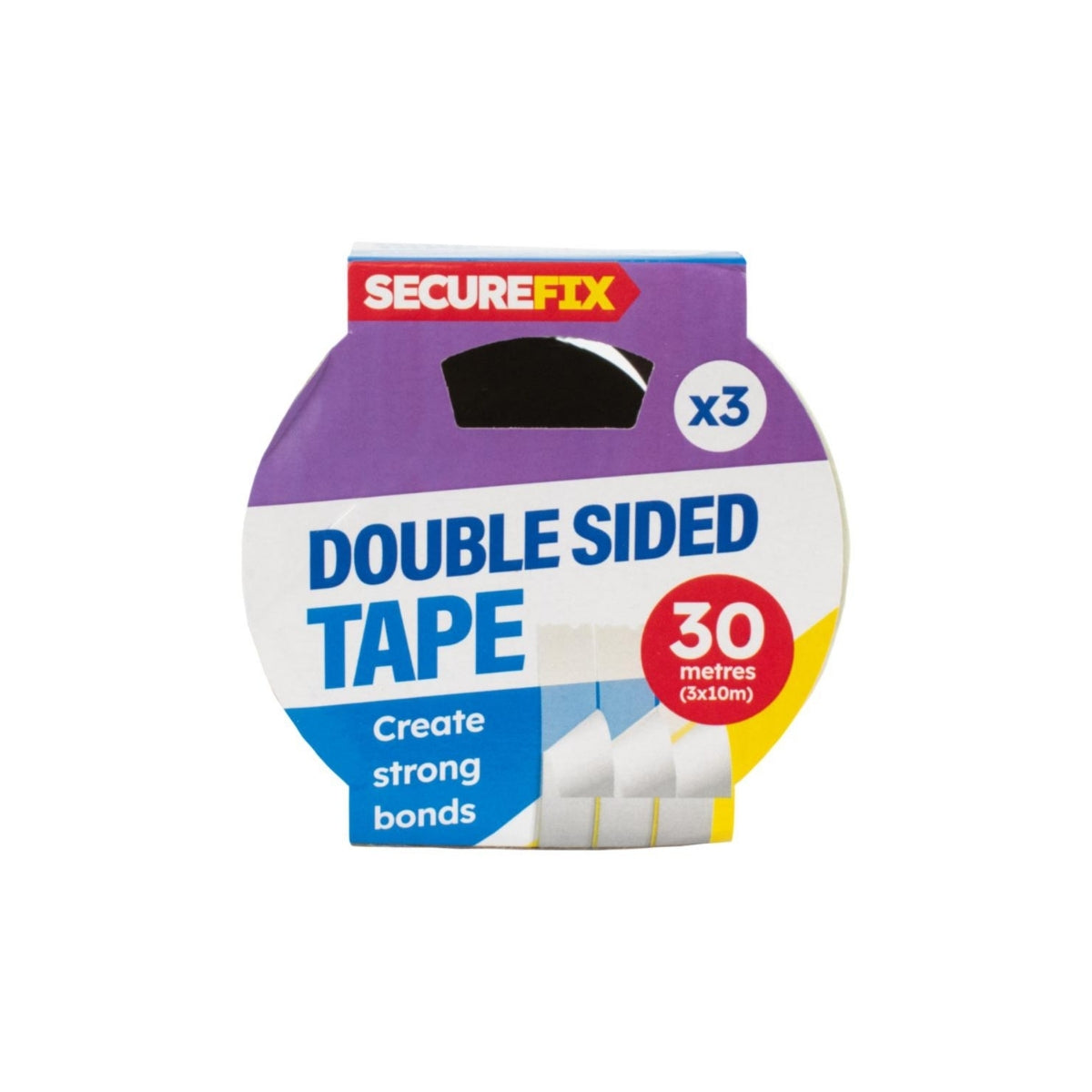 Double Sided Tape 3pk
