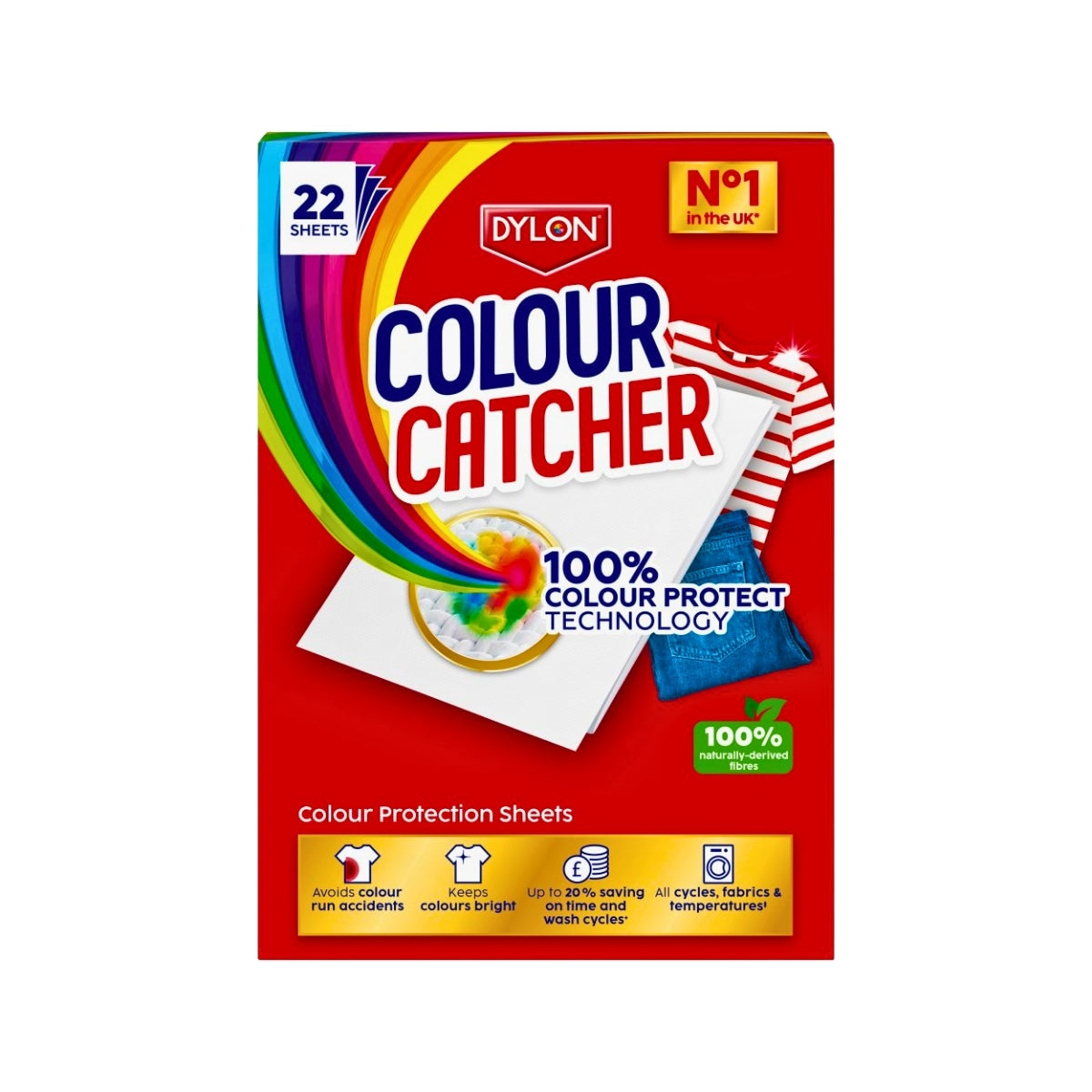 Dylon Colour Catcher Protection 22 Laundry Sheets