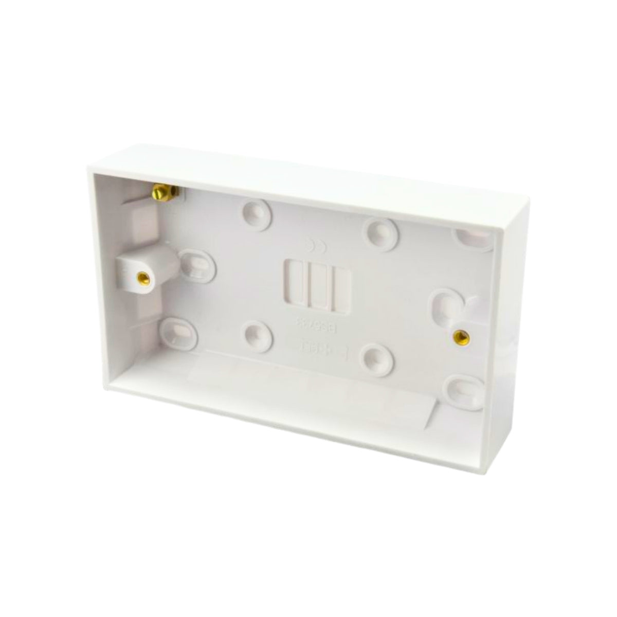 ECO 2 Gang 45mm Pattress Surface Box