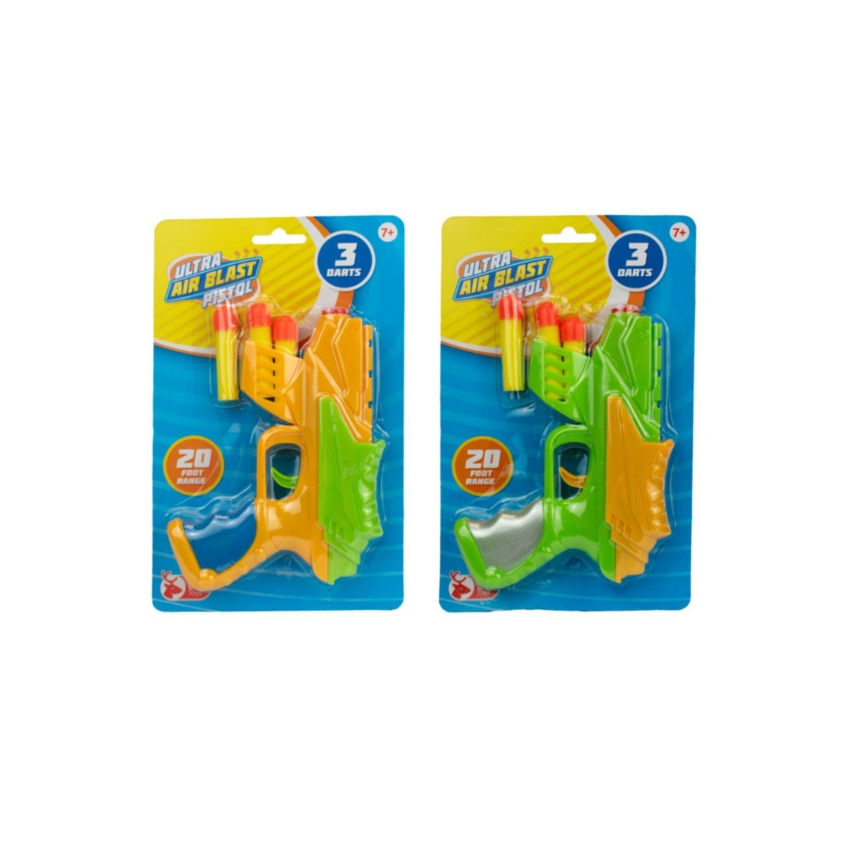 Toy Gun with 3 Foam Pellets