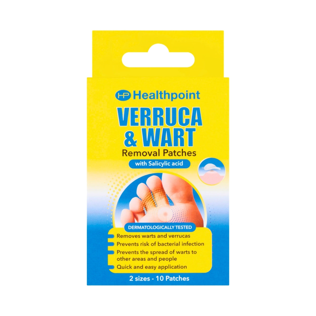 Healthpoint Verruca & Wart Patches (10 Pack)