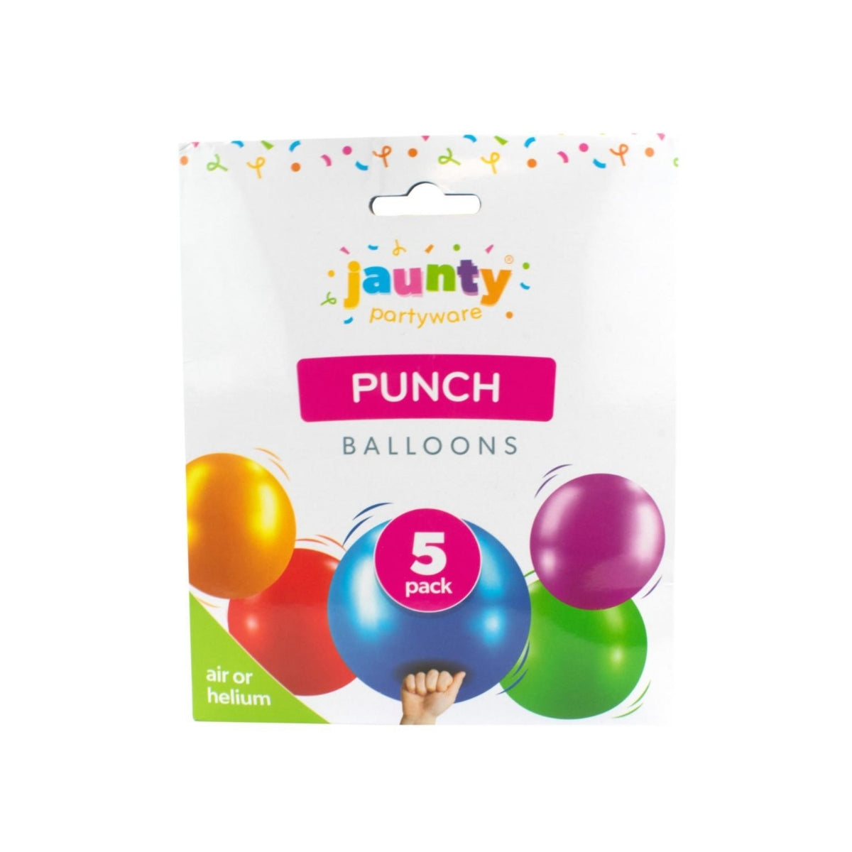 Jaunty Punch Balloons 5pk