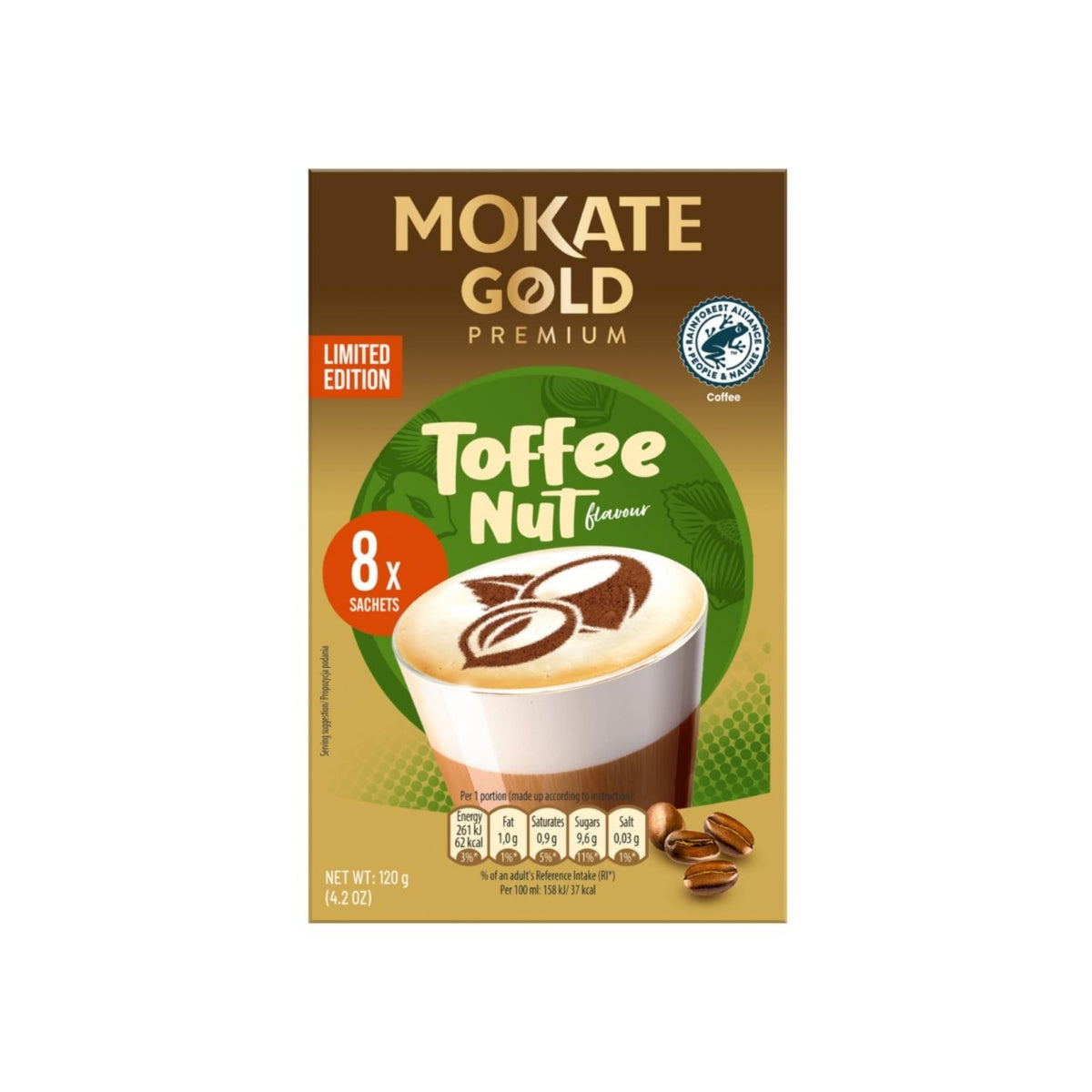 Mokate Gold Premium Toffee Nut