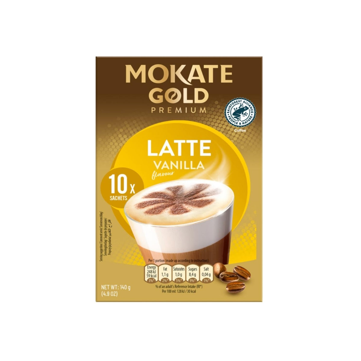 Mokate Gold Premium Vanilla Latte