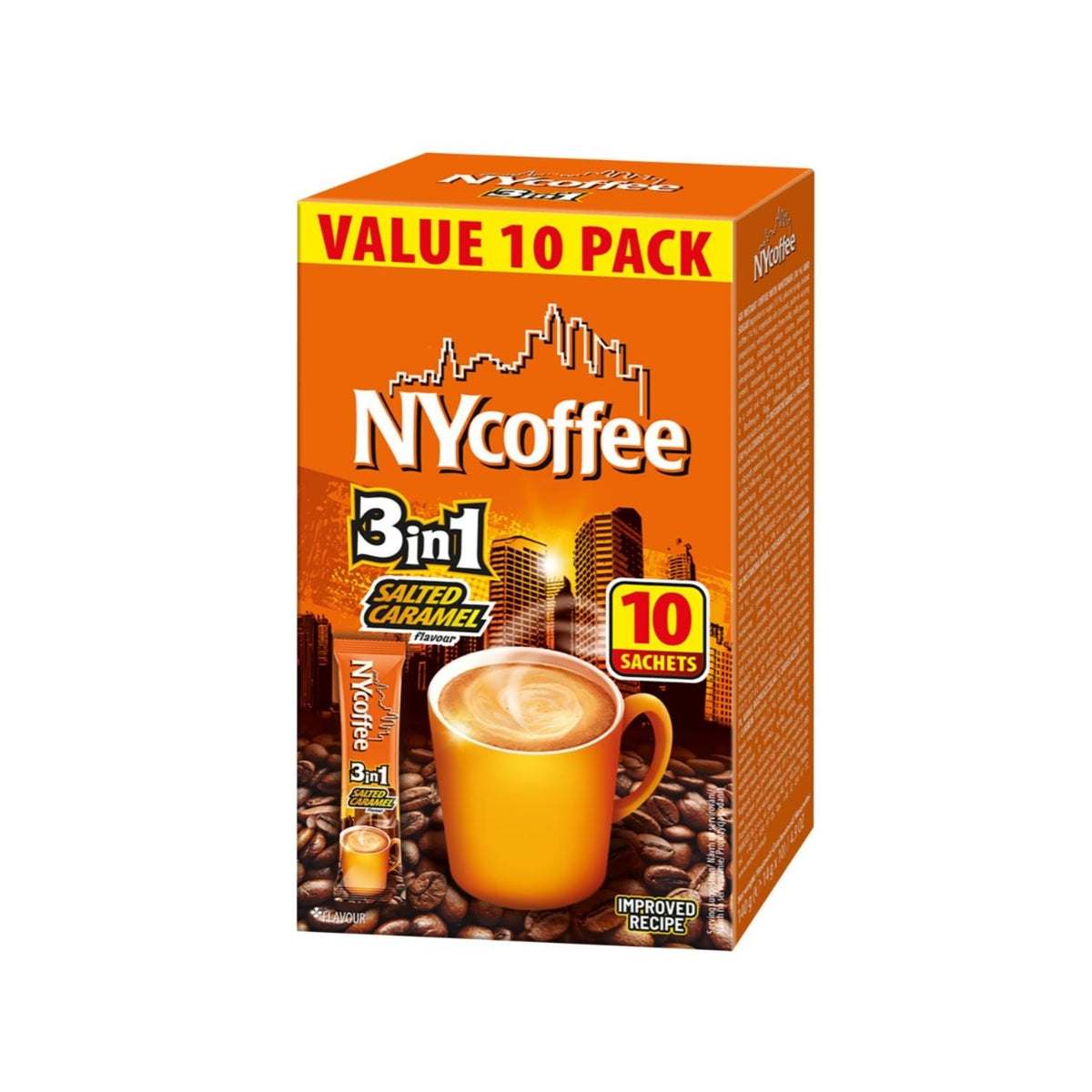 NY Coffee Salted Caramel Latte 10pk