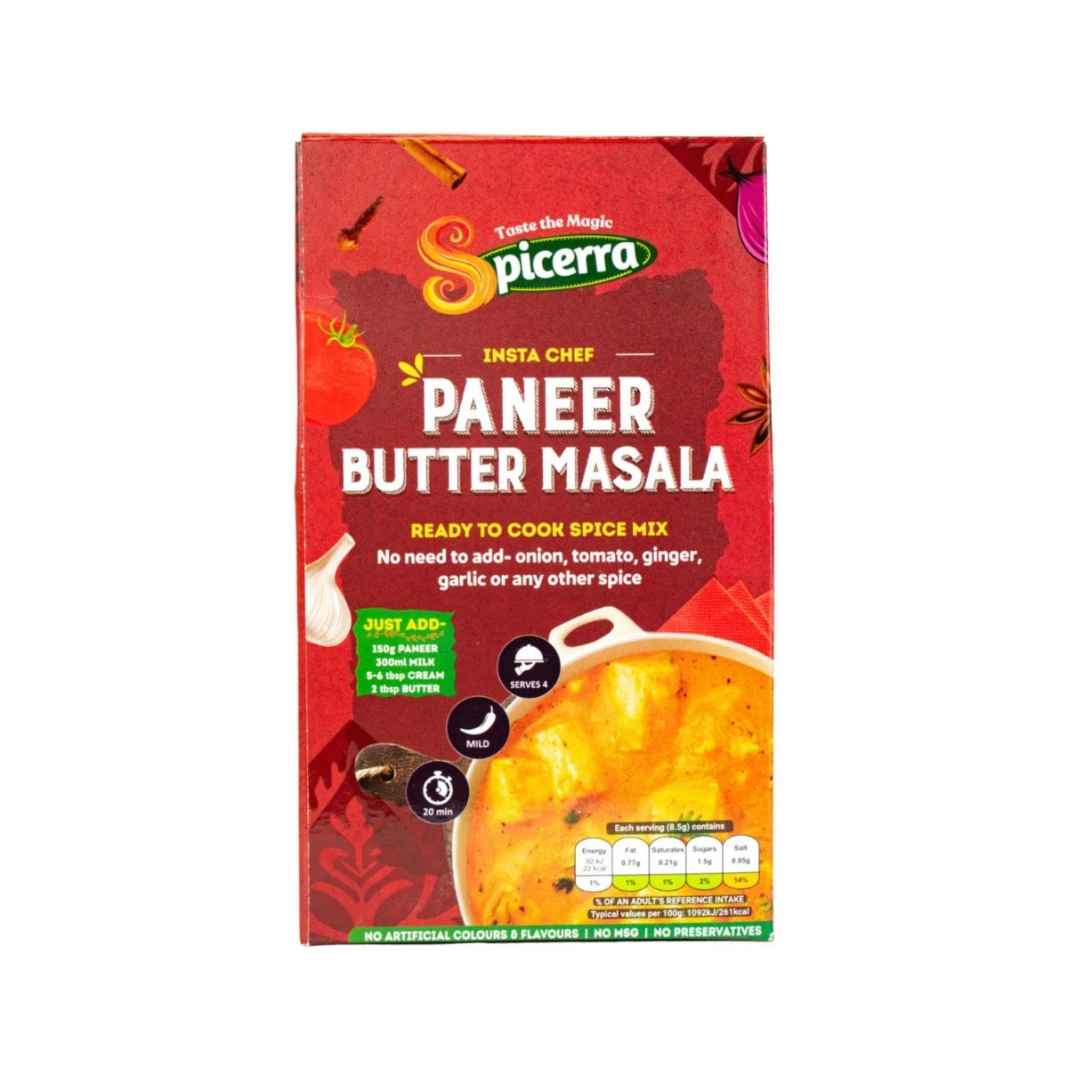 Paneer Butter Masala 35g Ready to Cook Spices
