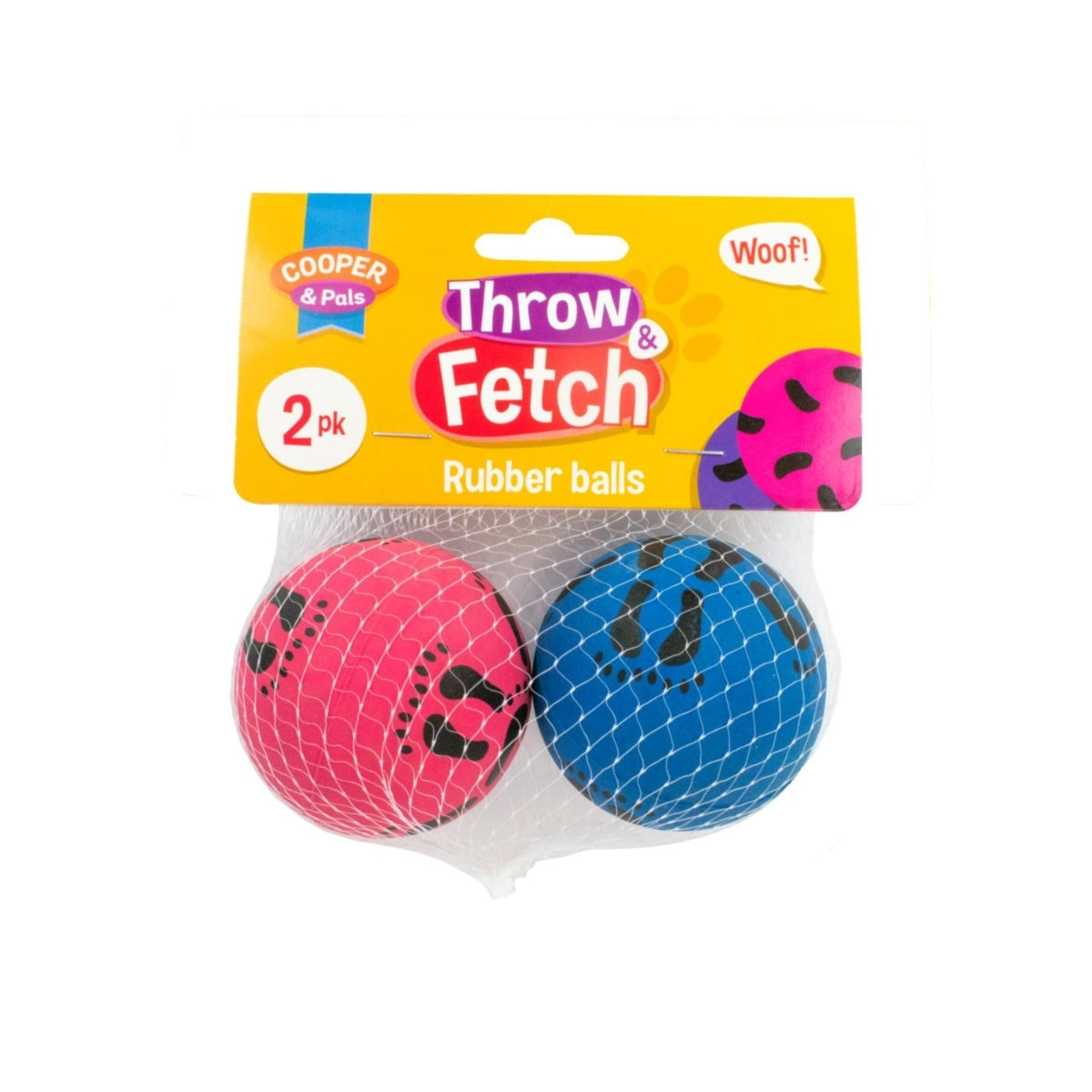 Rubber Balls 2pk