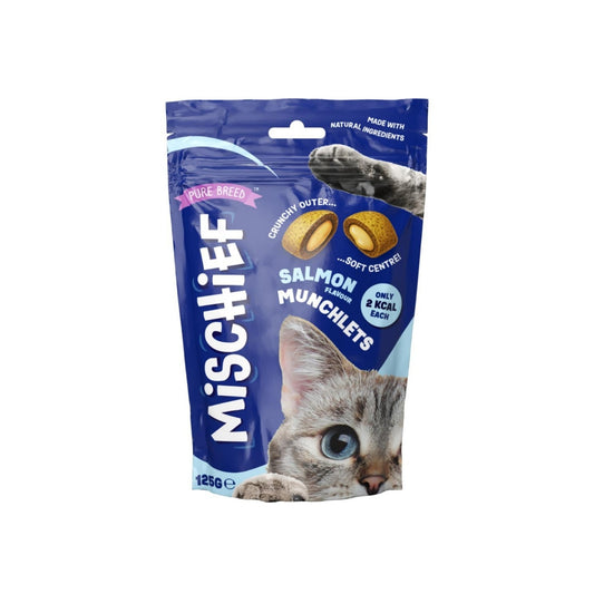 Salmon Flavour Pillow Cat Treats 125g