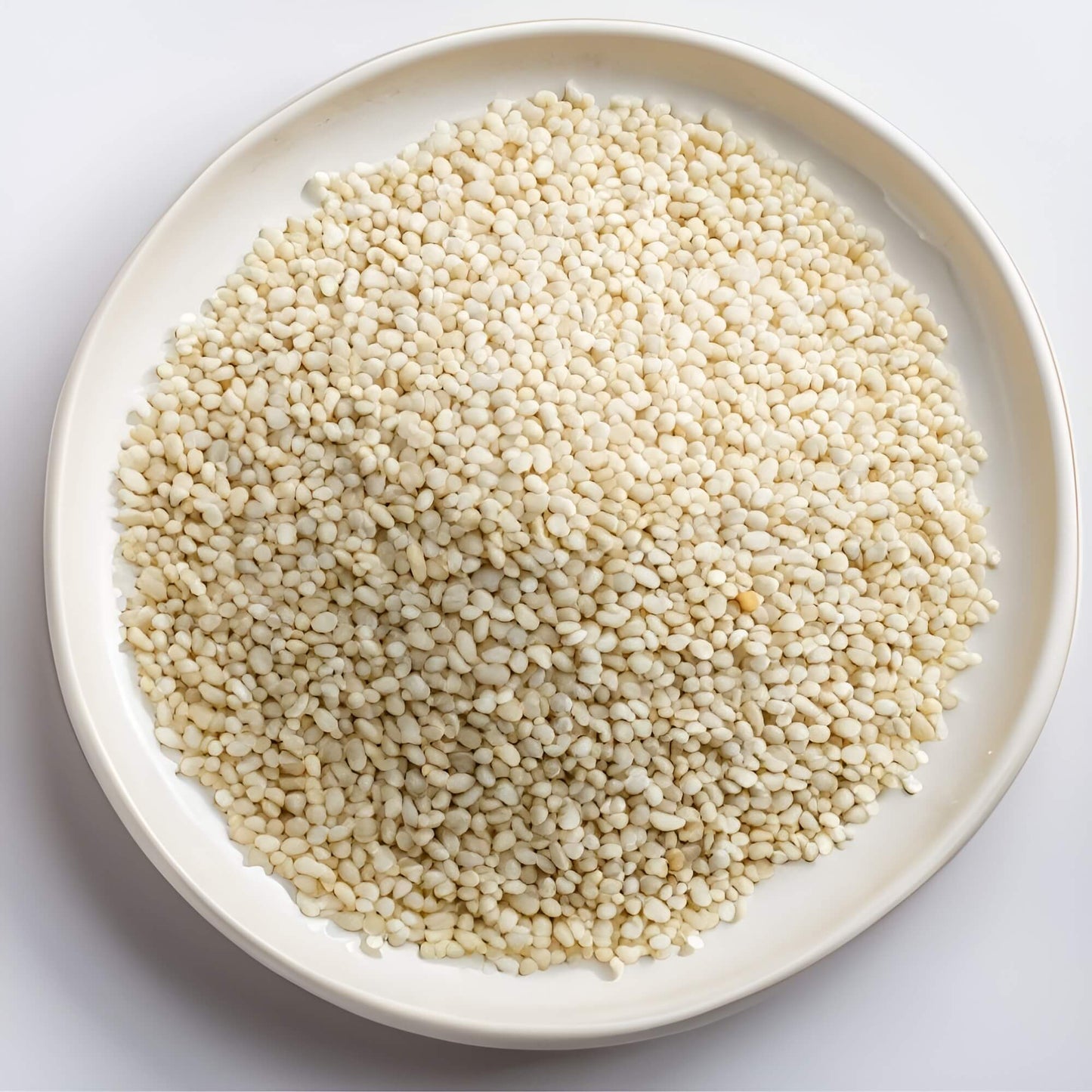 Hulled White Sesame Seeds - Ideal for Baking and Cooking | Britnuts