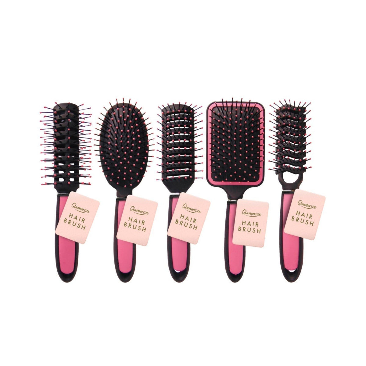 Silky Smooth Hair Brush Pink Assorted Styles