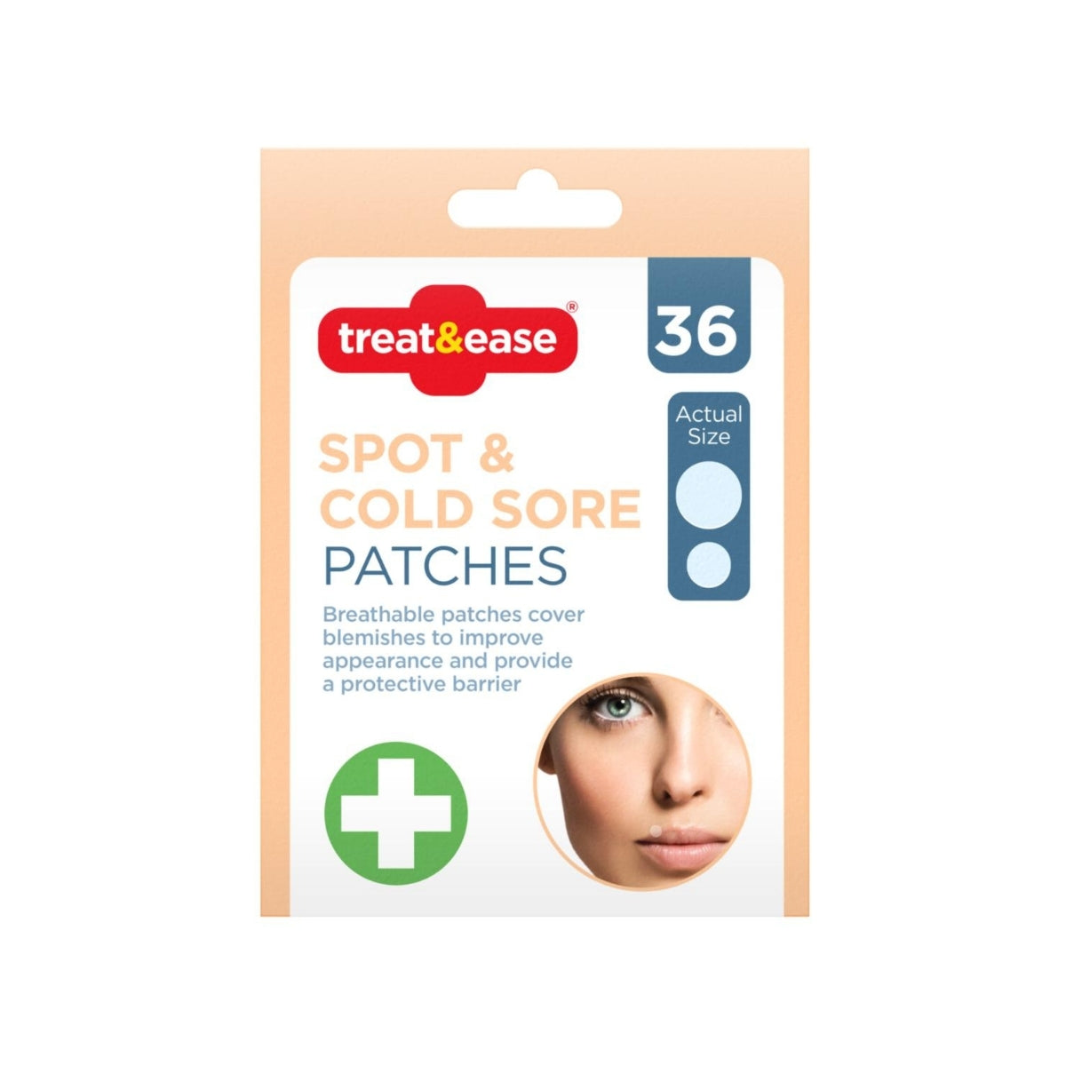 Spot and Cold Sore Patches 36pk Assorted