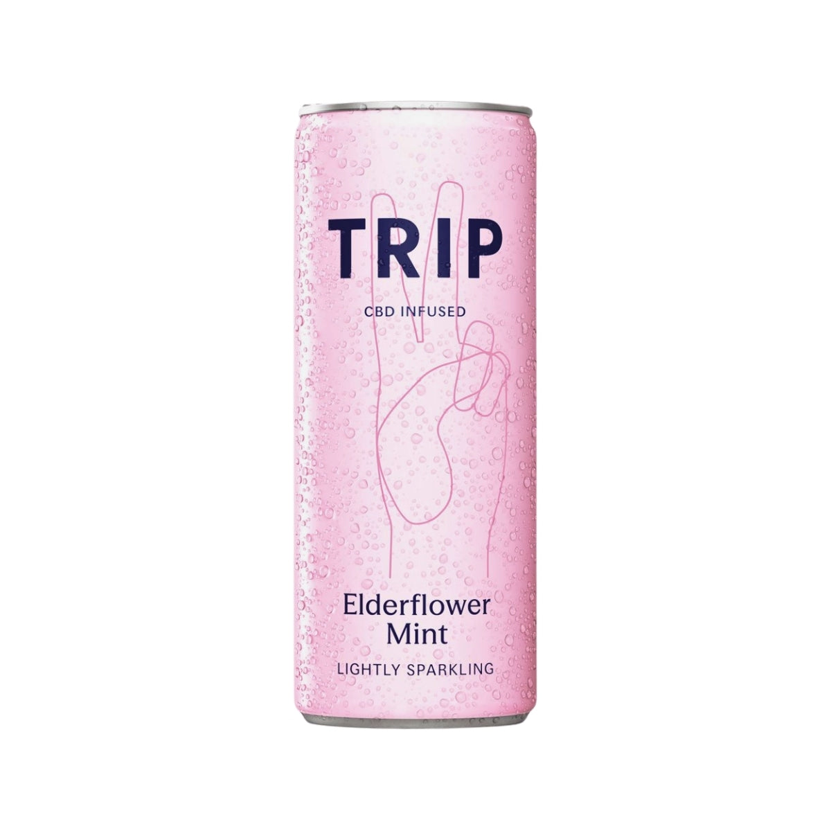 Trip Elderflower & Mint CBD Infused Sparkling Water 3x250ml